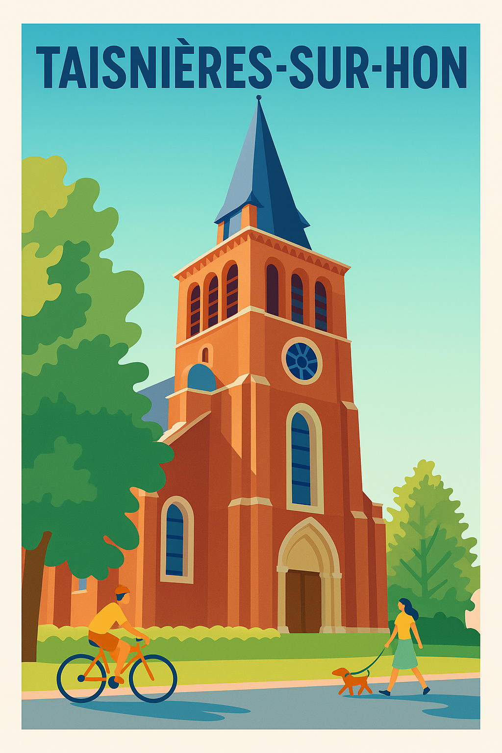Affiche de Taisnières-sur-Hon - Charme et sérénité au cœur du village