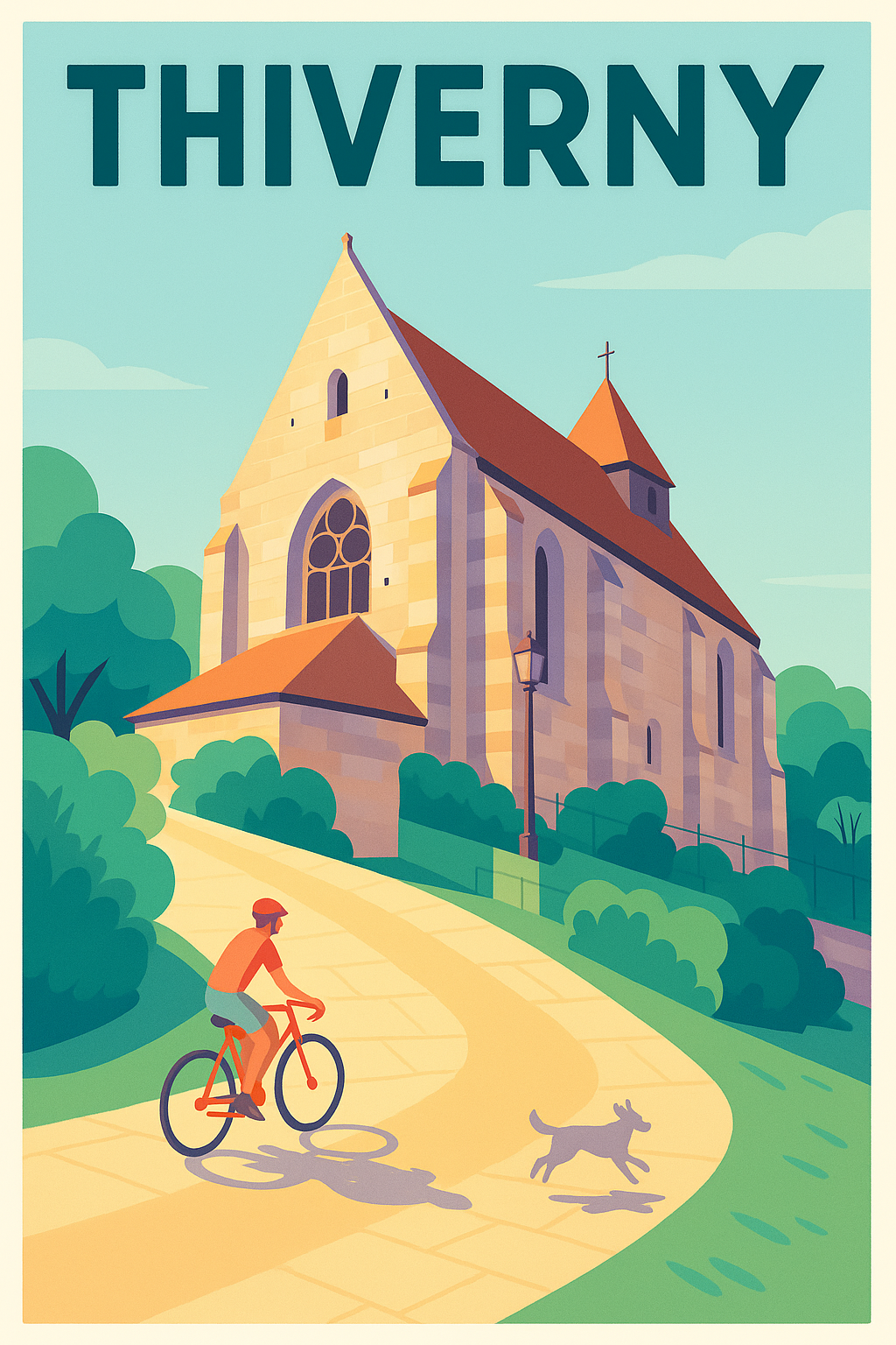 Affiche de Thiverny - Charme et Sérénité au Cœur du Village