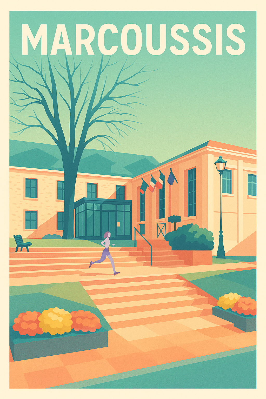 Affiche de Marcoussis - L'élégance d'une ville paisible