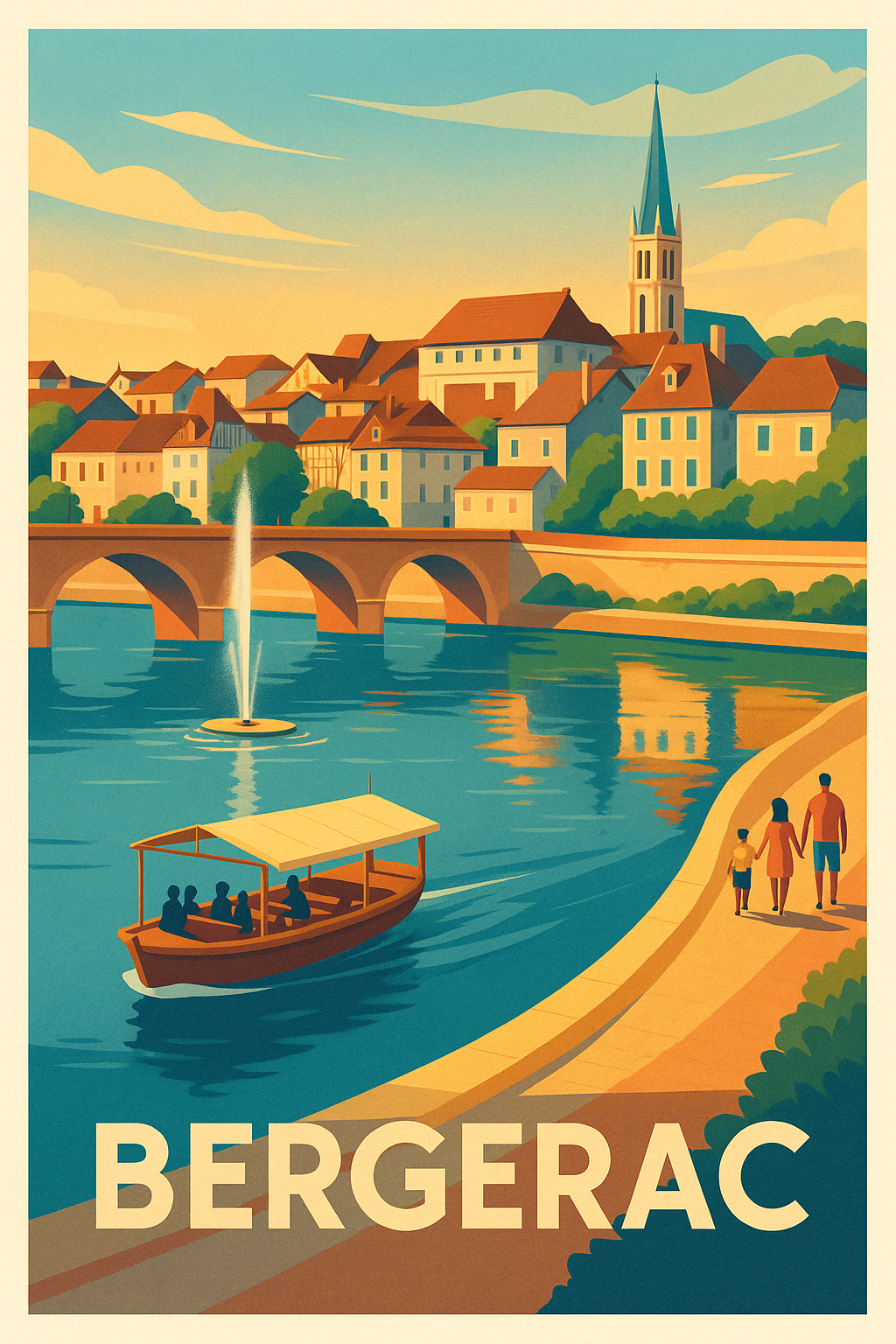 Bergerac - Douceur de vivre au bord de l'eau