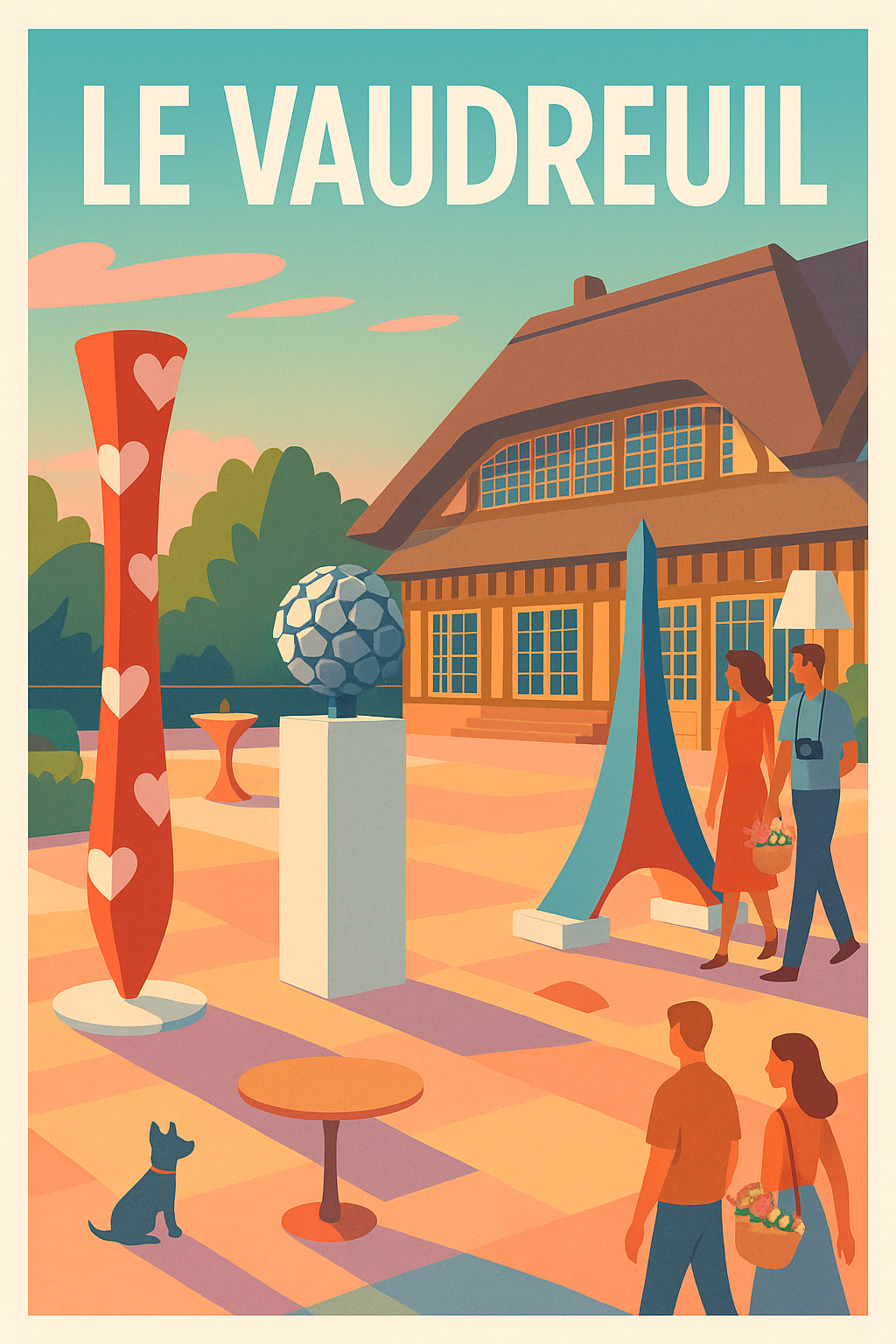 Affiche de Le Vaudreuil - Une escapade artistique et conviviale