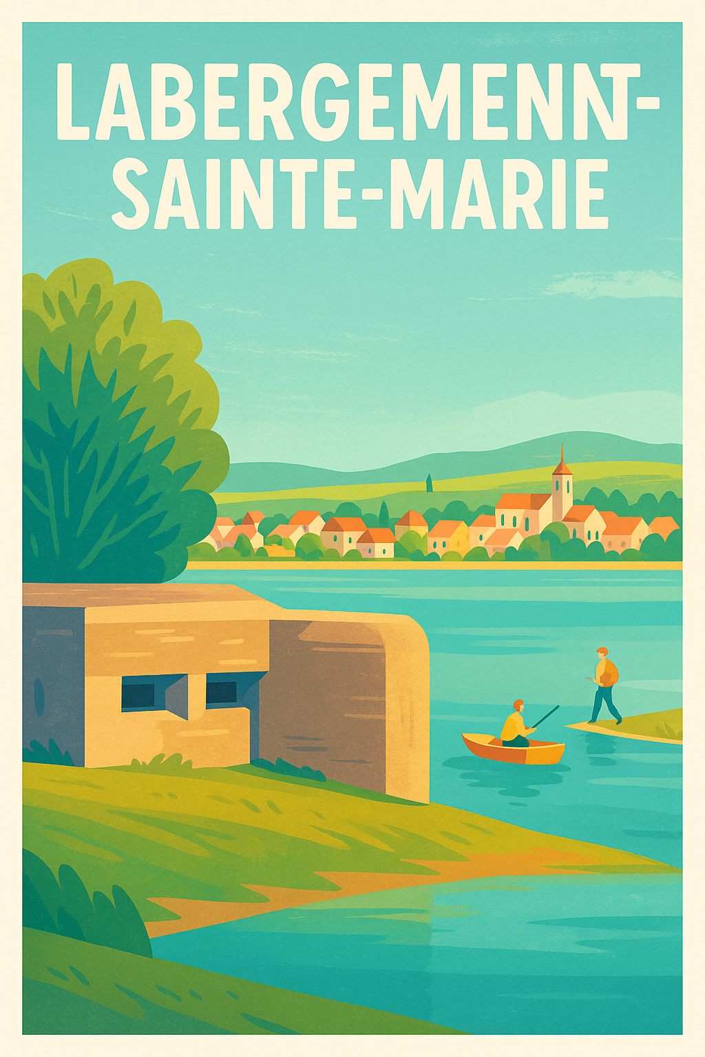 Affiche de Labergement-Sainte-Marie - Havre de paix au bord de l'eau