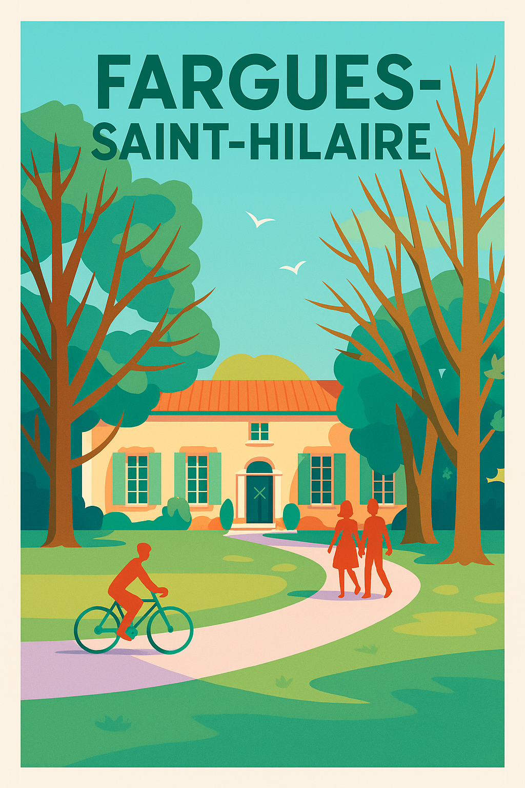 Affiche de Fargues-Saint-Hilaire - Charme et nature en harmonie