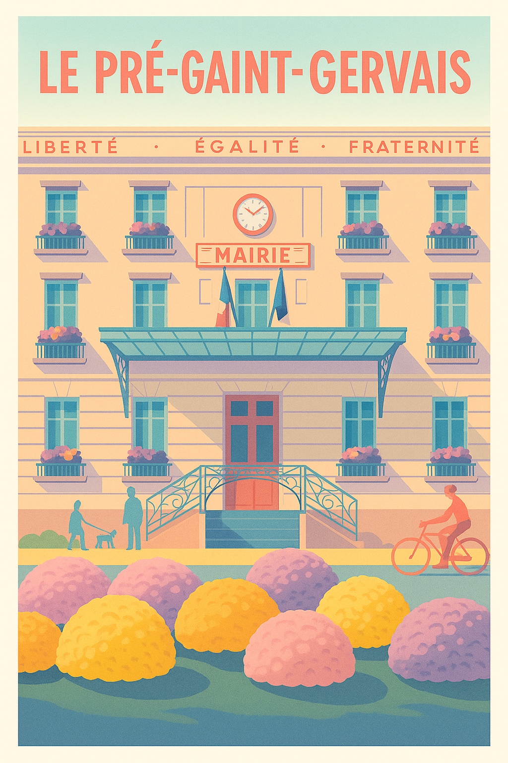 Affiche de Le Pré-Saint-Gervais - Charme et sérénité au cœur de la mairie