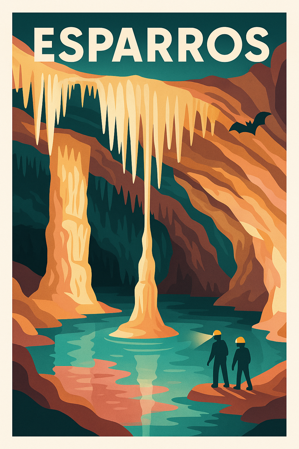 Affiche de Esparros - Exploration sous-terraine fascinante