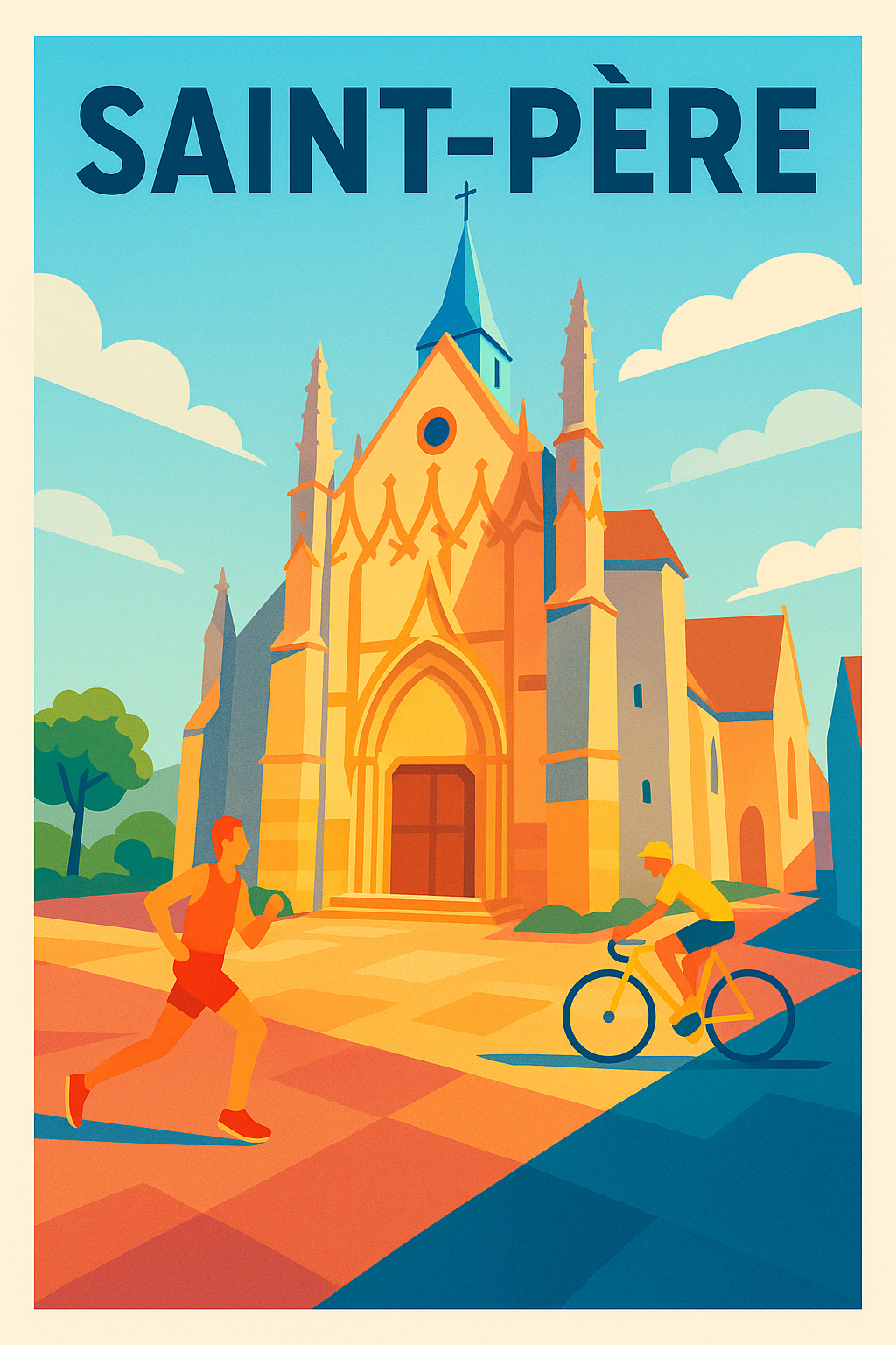 Affiche de Saint-Père - Charme et dynamisme au cœur du village