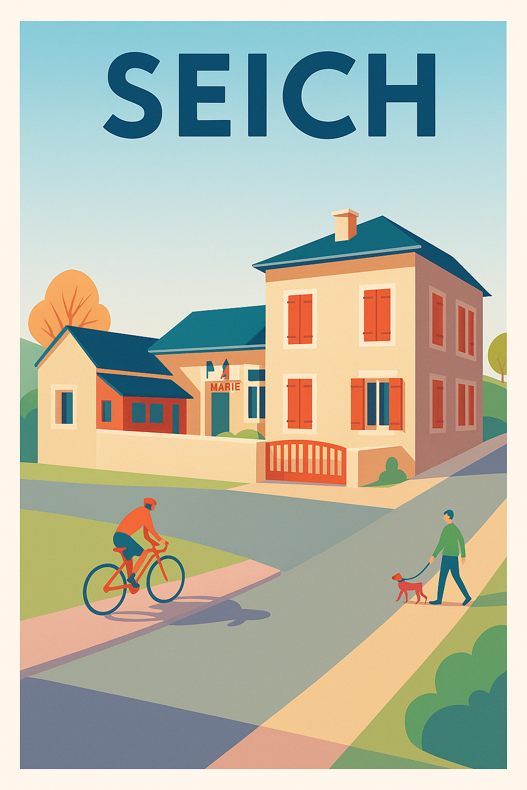 Affiche de Seich - Harmonie de vie au cœur du village