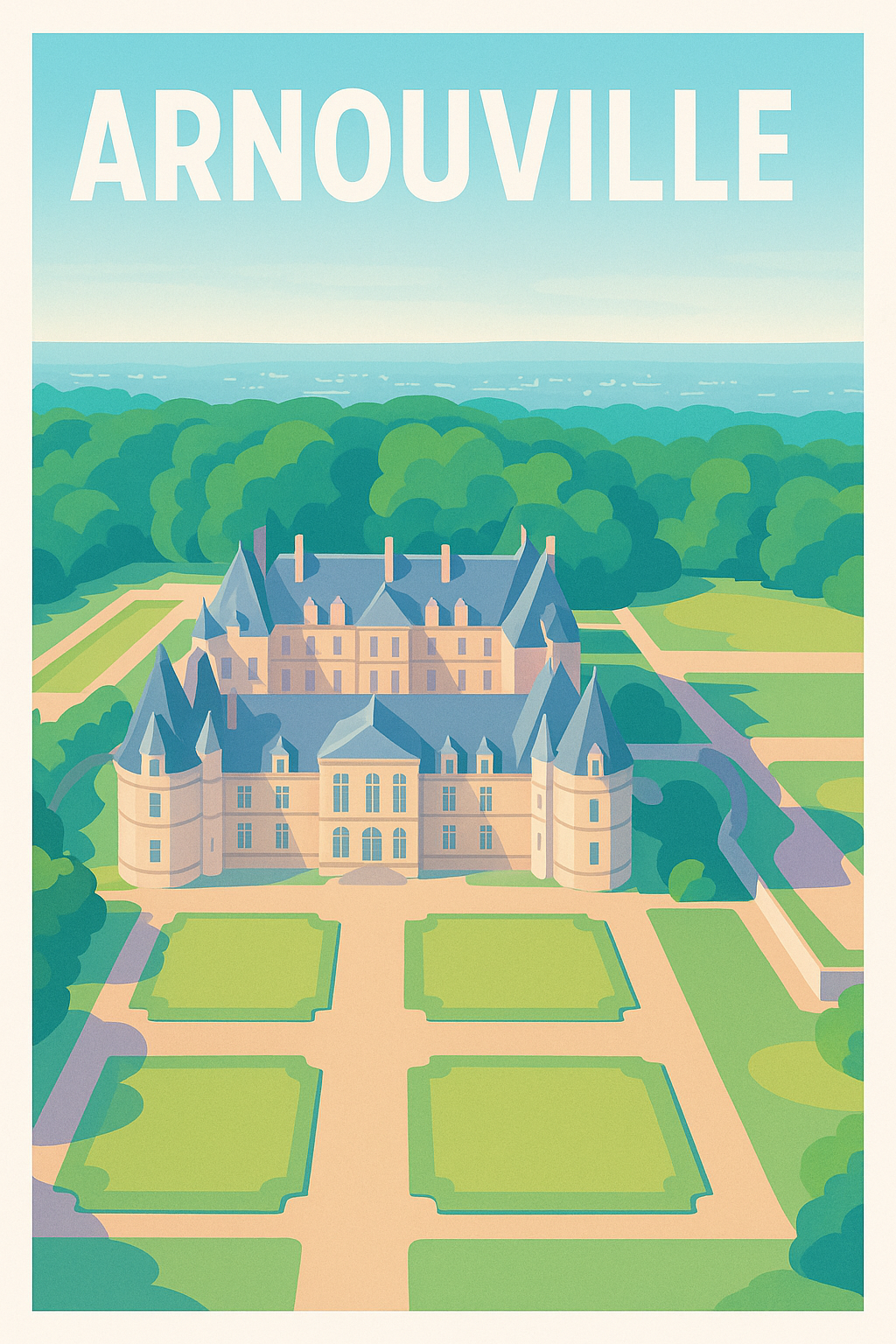 Affiche de Arnouville - Élégance et patrimoine à découvrir