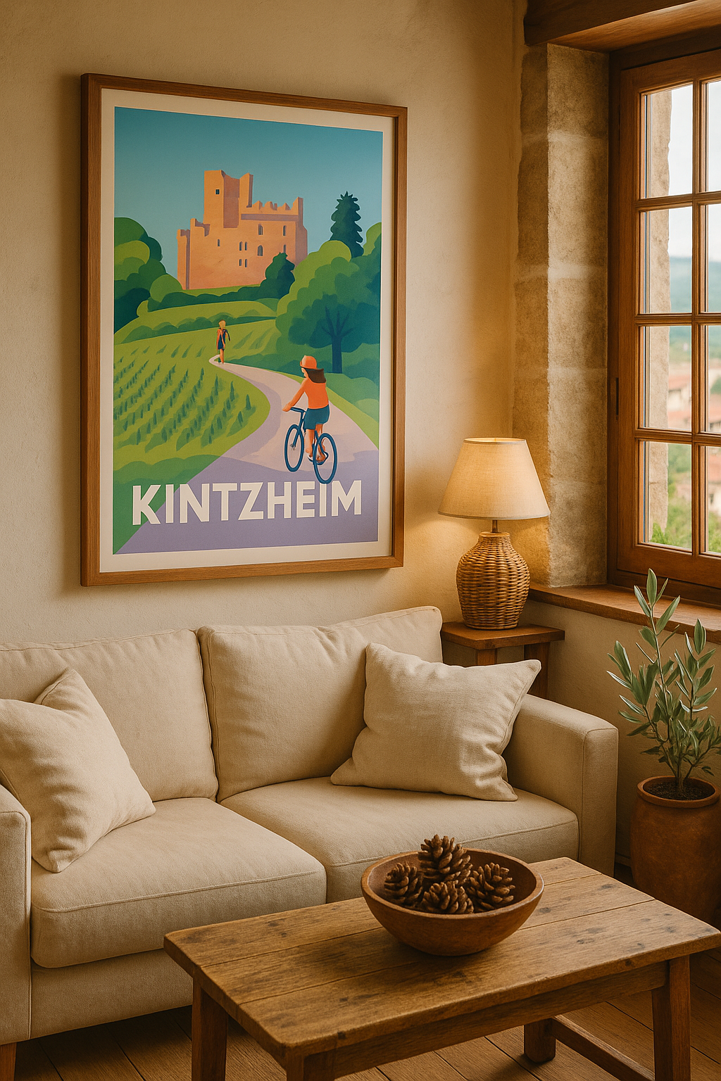 Mise en situation Affiche de Kintzheim - Aventure au Château Médiéval