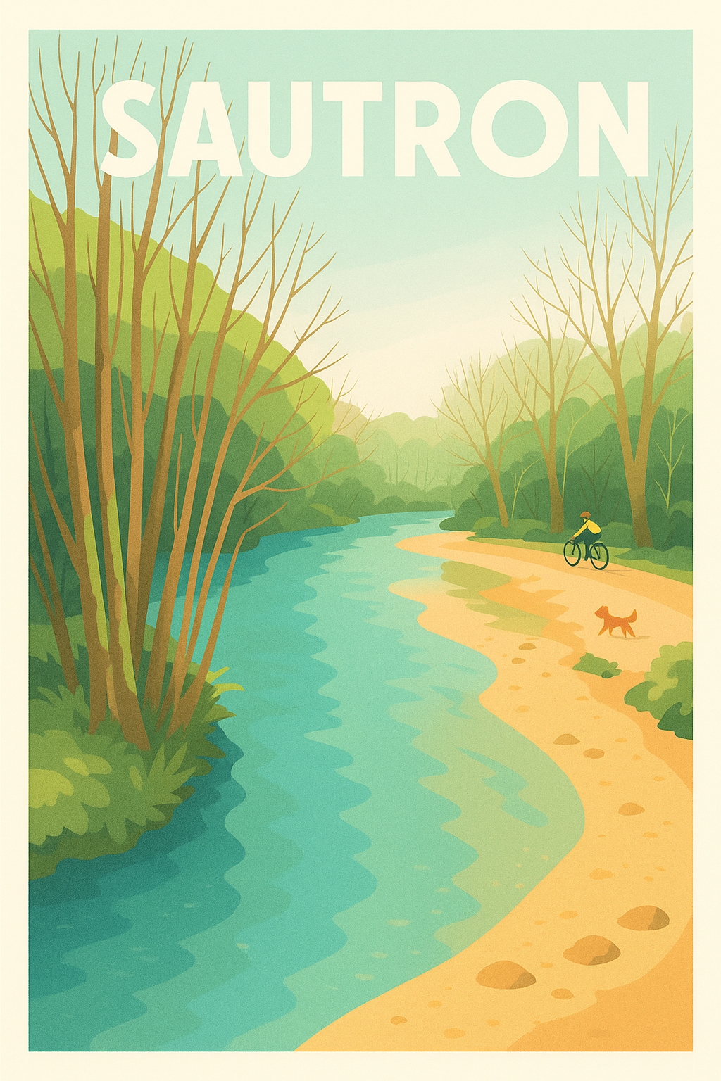Affiche de Sautron - Échappée nature au fil de l'eau