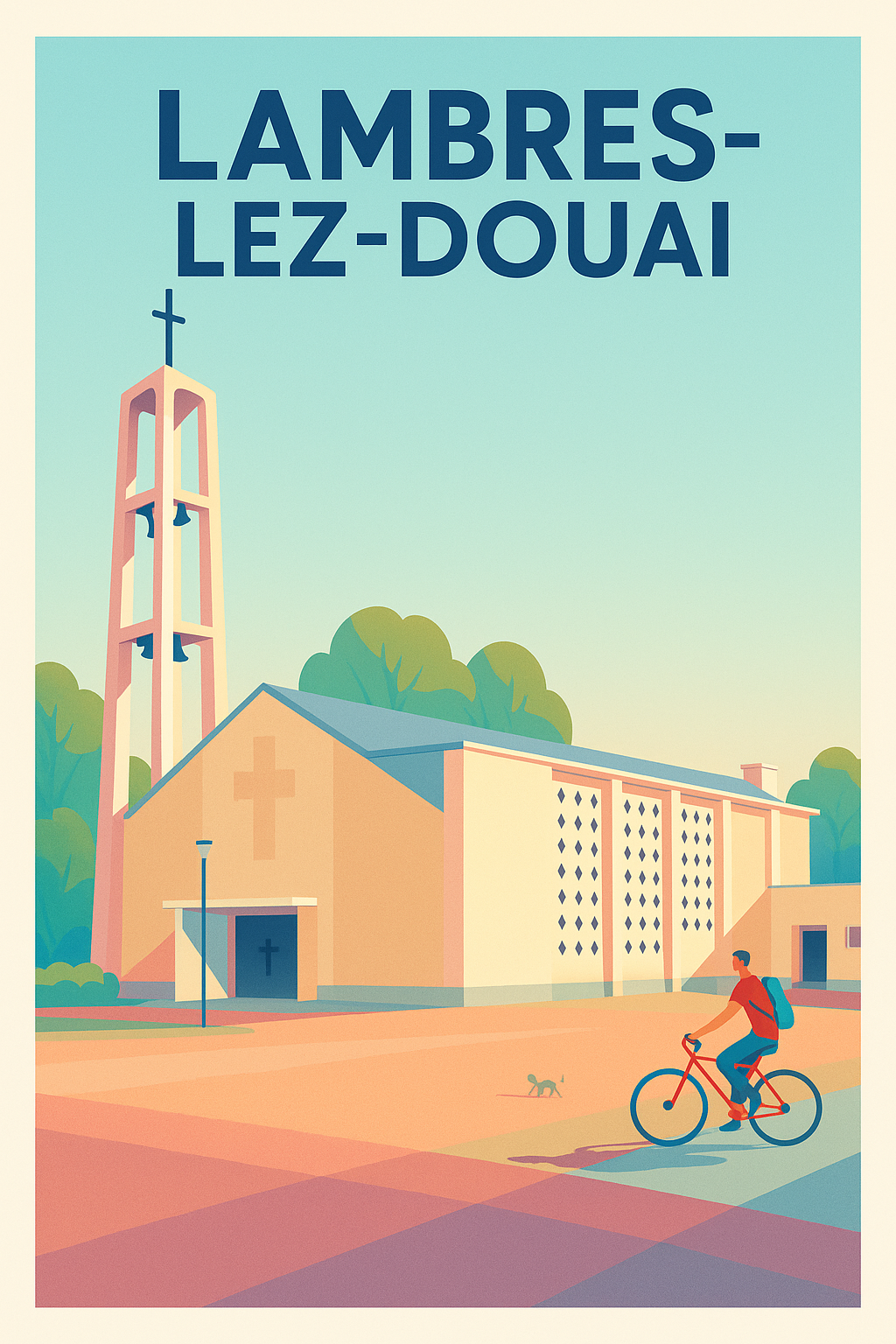 Affiche de Lambres-lez-Douai - Un havre de tranquillité et de lumière