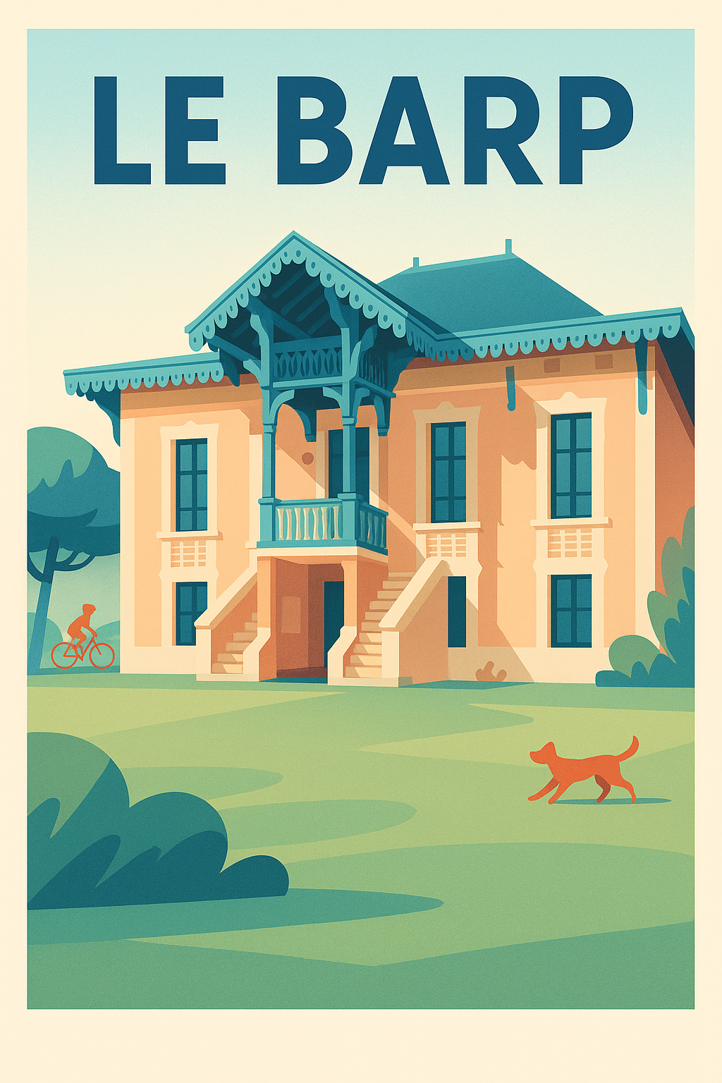 Affiche de Le Barp - Charme et sérénité à l'entrée du Bassin d'Arcachon