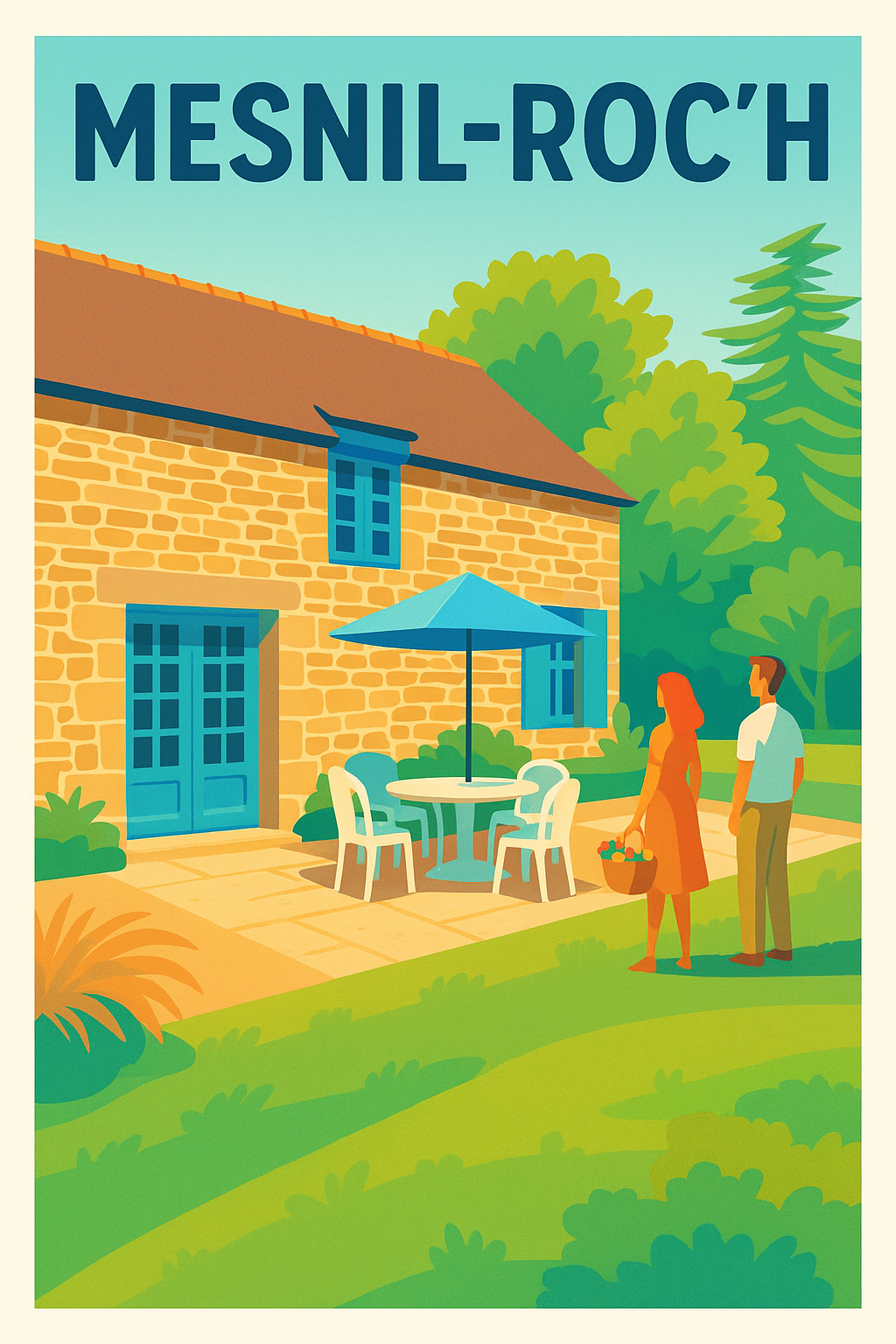 Affiche de Mesnil-Roc'h - Charme et sérénité en campagne