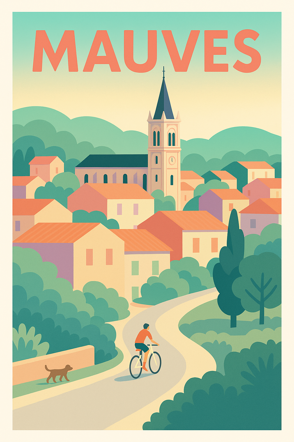 Affiche de Mauves - Escapade paisible au cœur du village