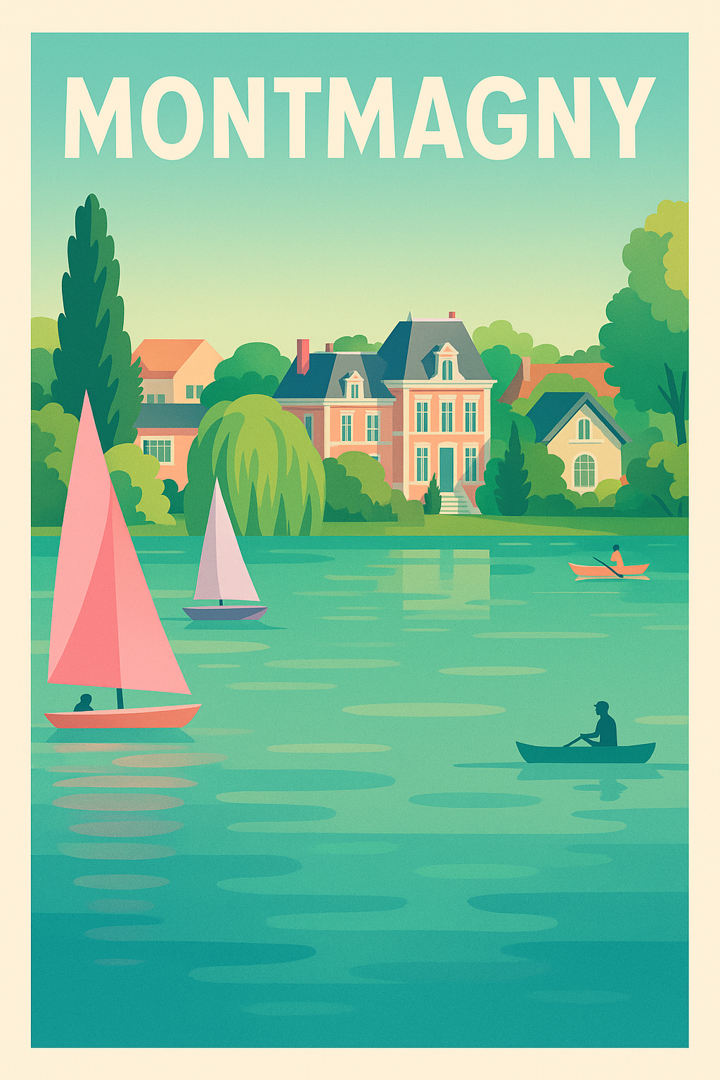 Affiche de Montmagny - Sérénité au fil de l'eau