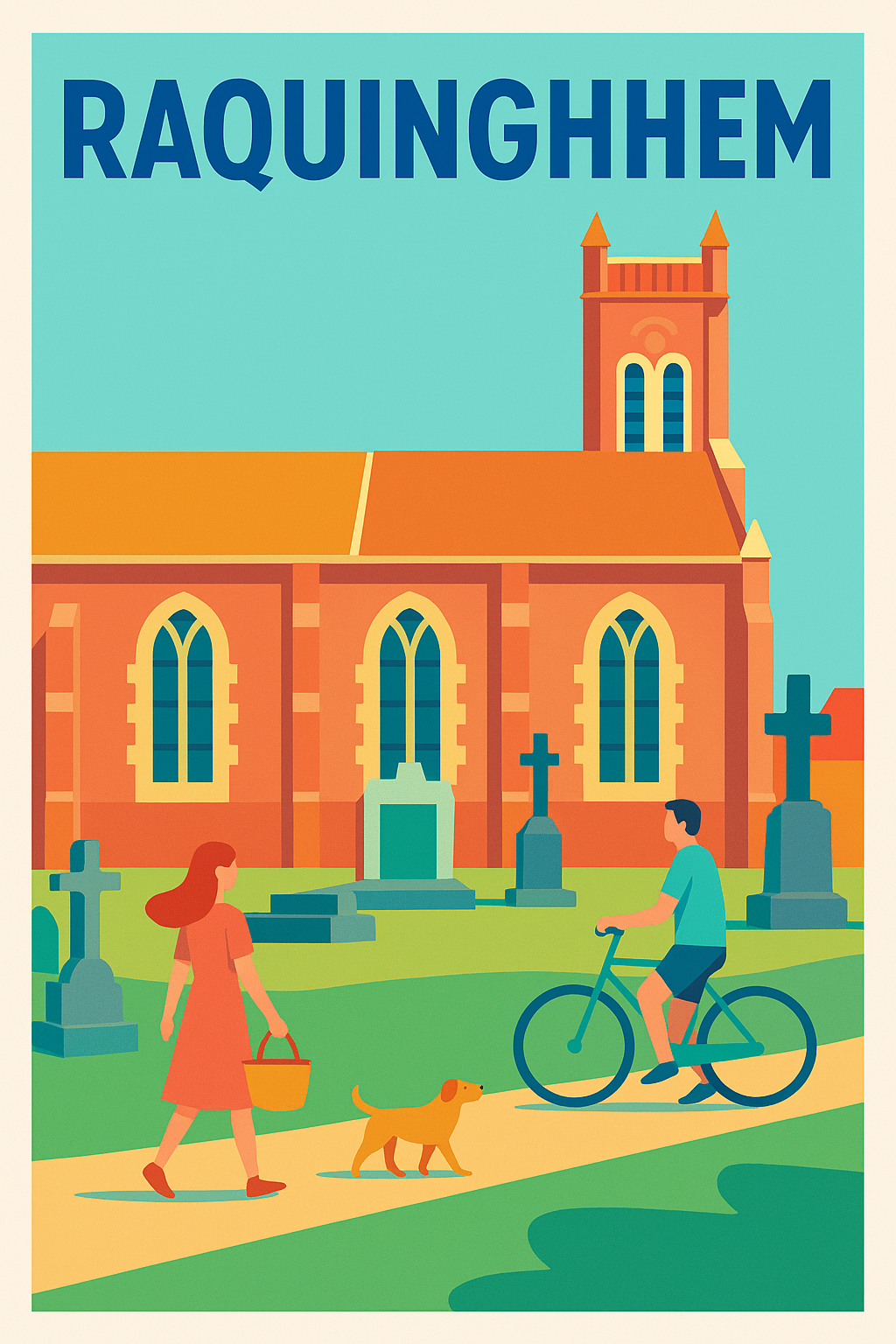 Affiche de Racquinghem - Ambiance paisible entre tradition et nature
