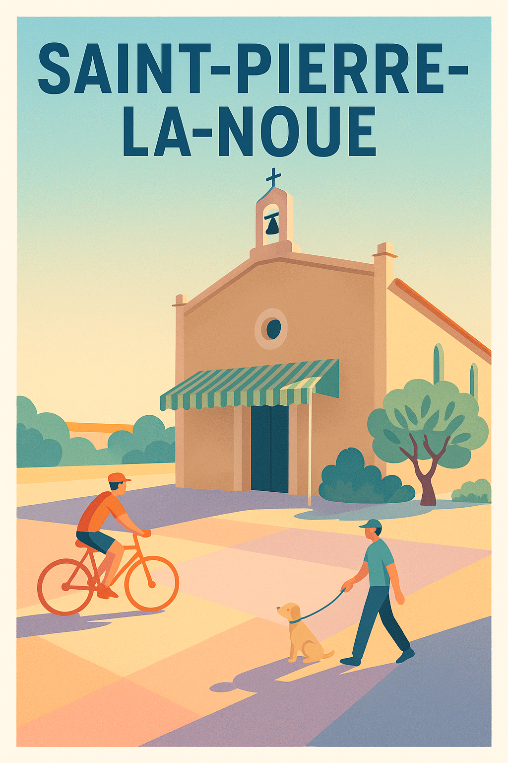 Affiche de Saint-Pierre-La-Noue - Charme paisible au cœur du village
