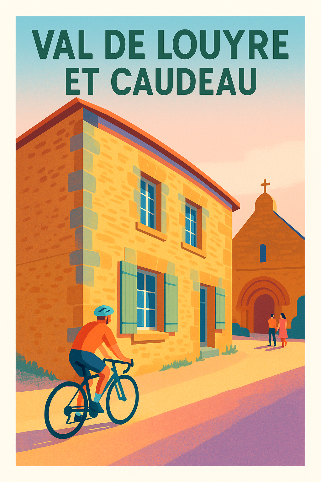 Affiche de Val de Louyre et Caudeau - Charme et authenticité périgourdins