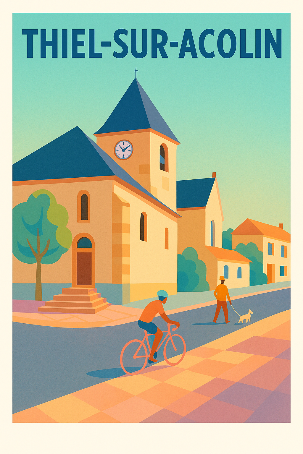 Affiche de Thiel-sur-Acolin - Charme paisible et village authentique