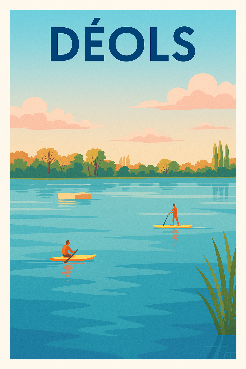 Affiche de Déols - Sérénité au fil de l'eau