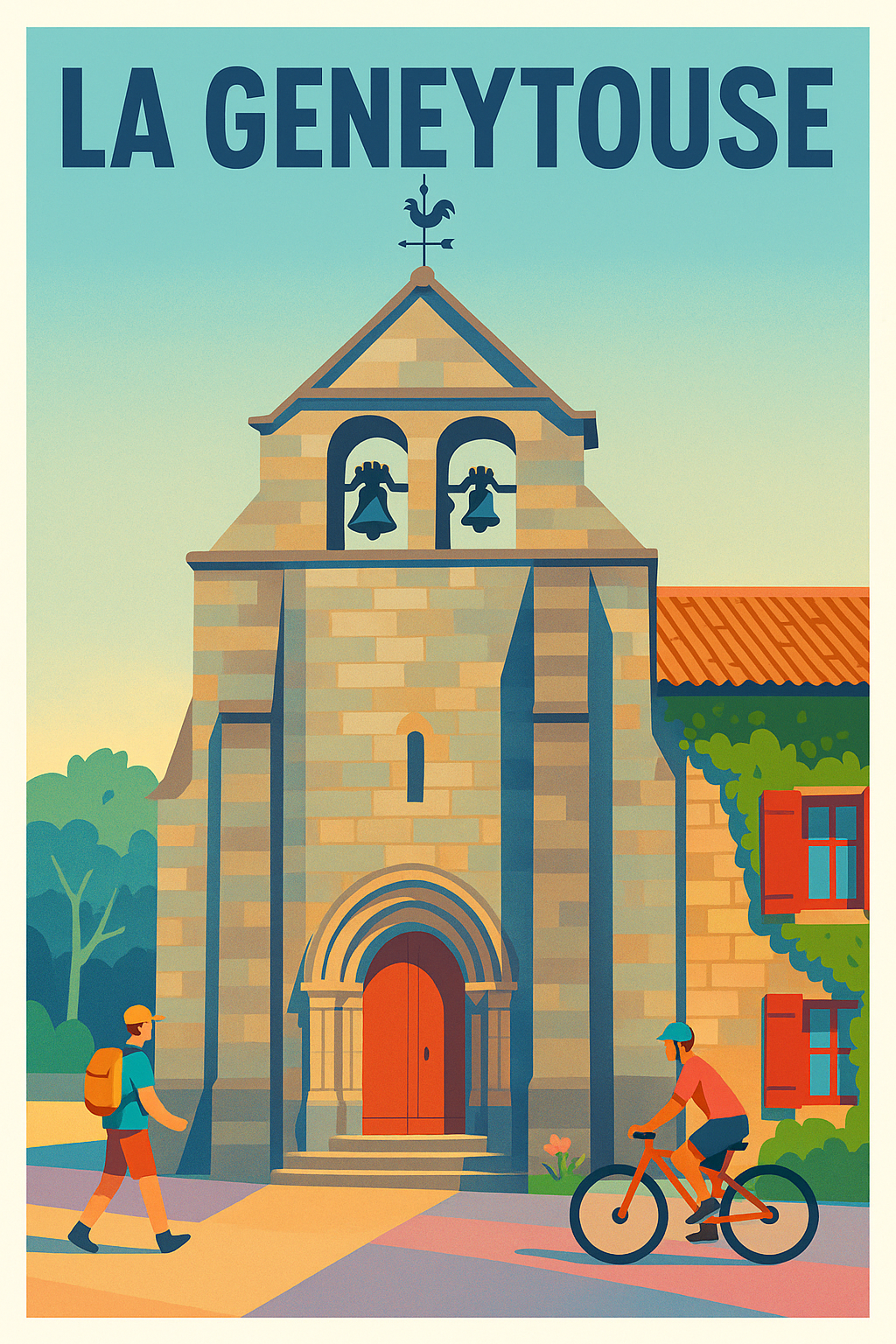 Affiche de La Geneytouse - L'authenticité au cœur de la campagne limousine