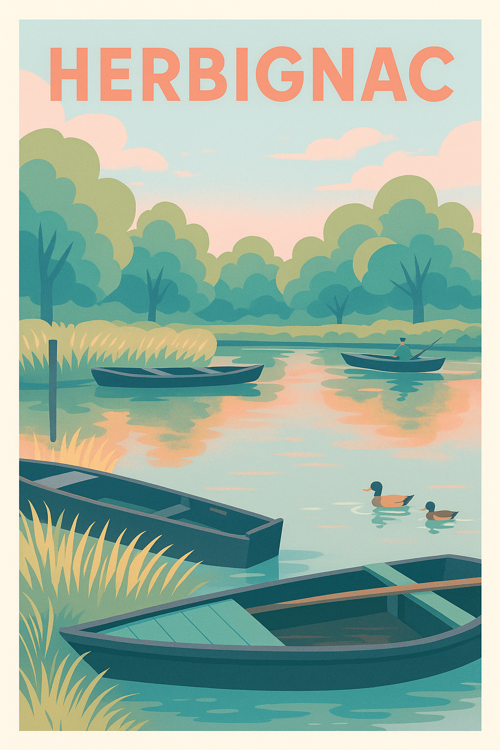 Affiche de Herbignac - Un havre de paix au fil de l'eau