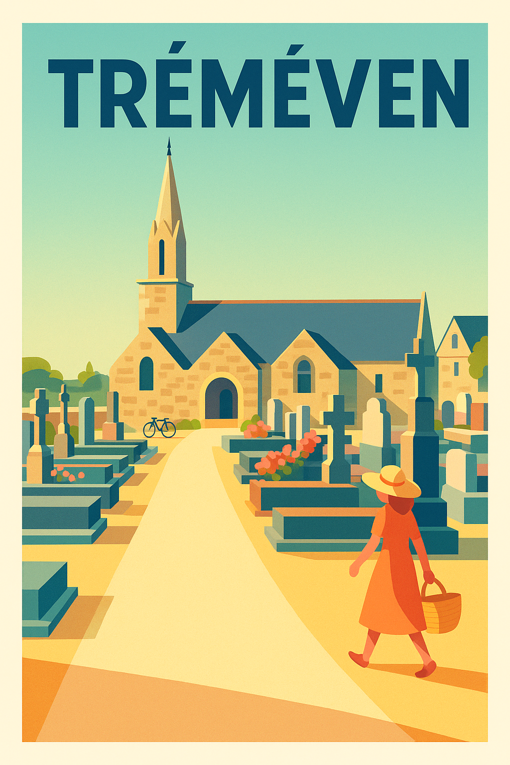 Affiche de Tréméven - L'âme paisible de la Bretagne authentique