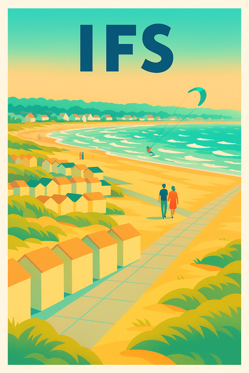 Affiche de Ifs - Escapade Balnéaire et Nature