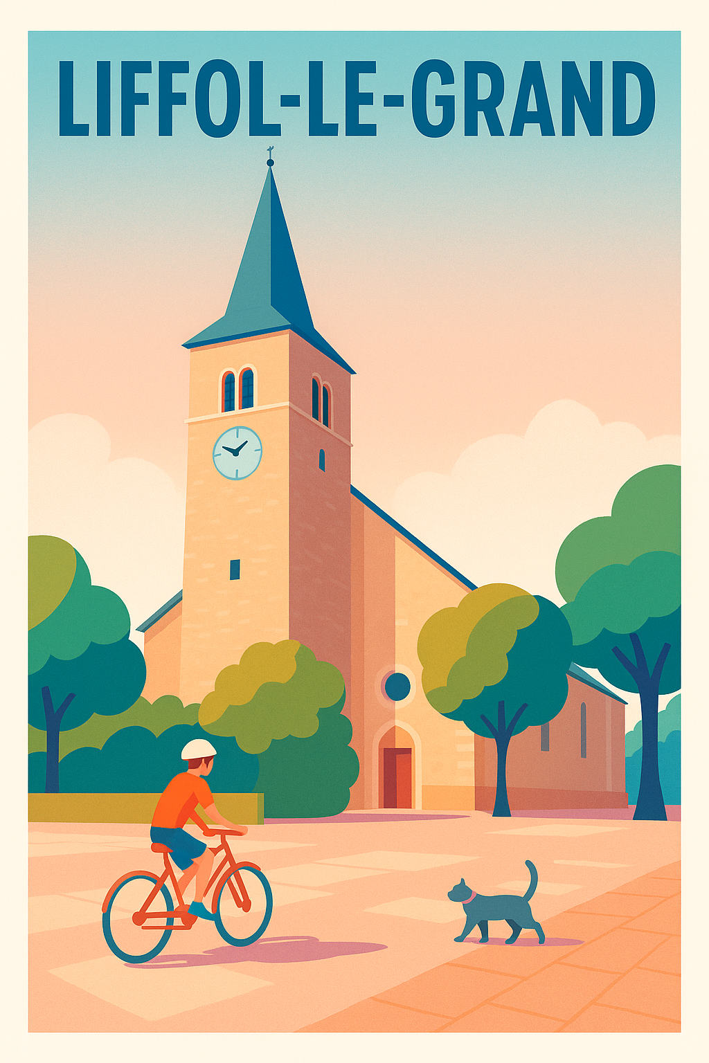 Affiche de Liffol-le-Grand - Charme et douceur d'une ville paisible