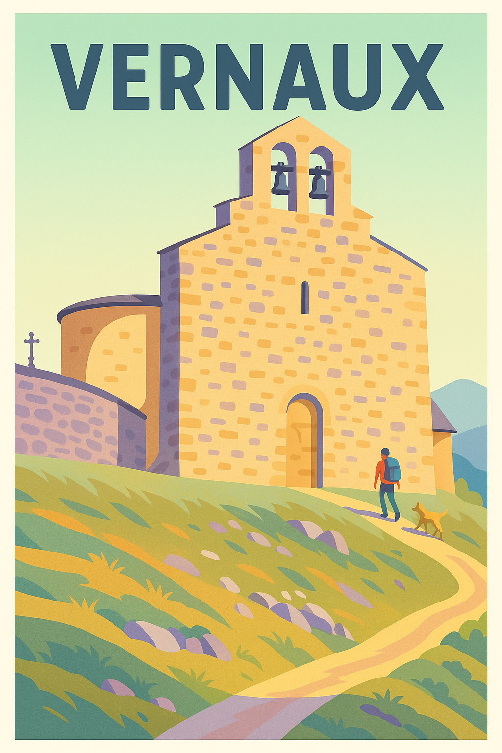 Affiche de Vernaux - L'évasion patrimoniale au cœur des Pyrénées