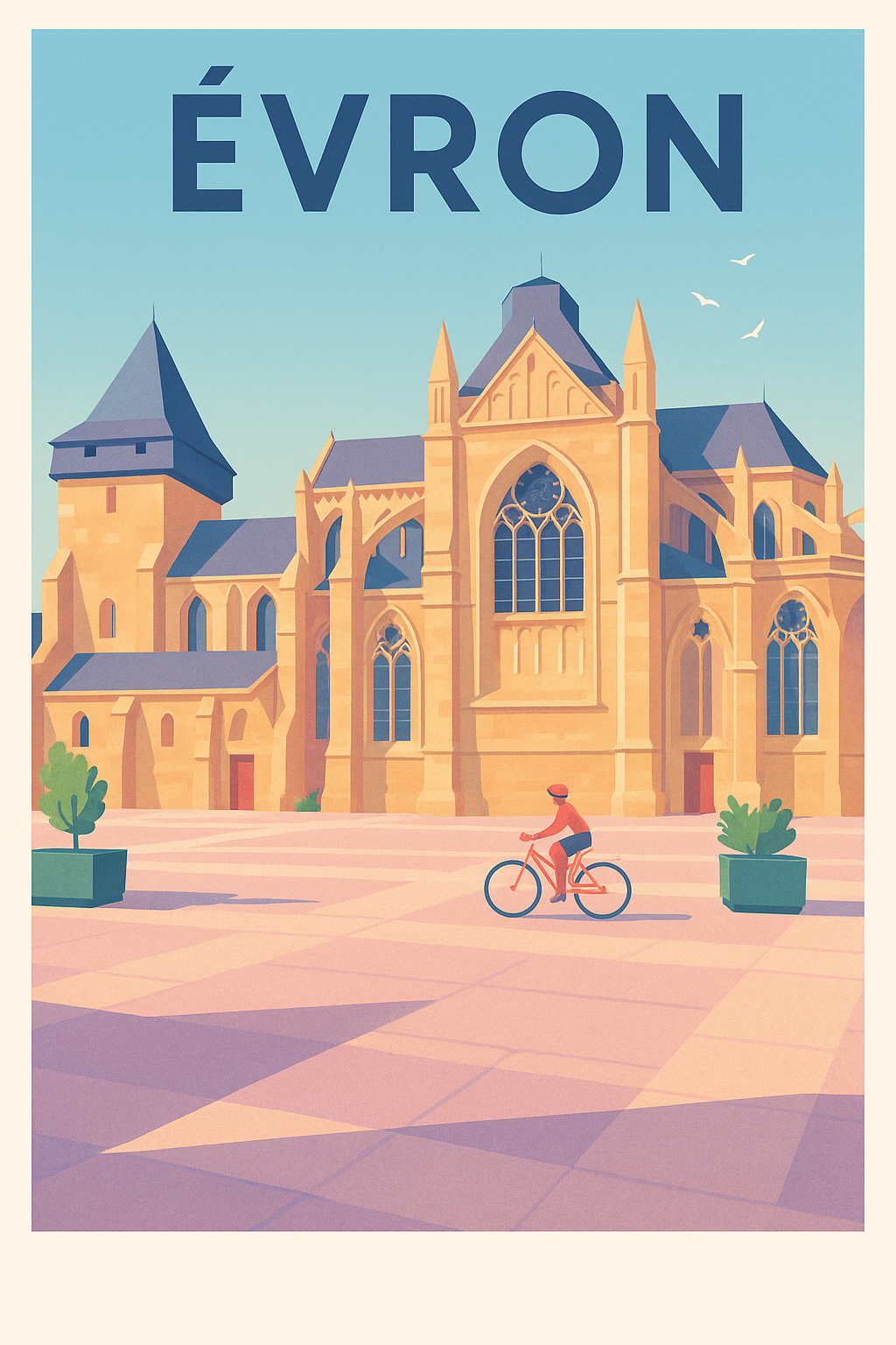 Affiche de Évron - Charme historique et douceur de vivre
