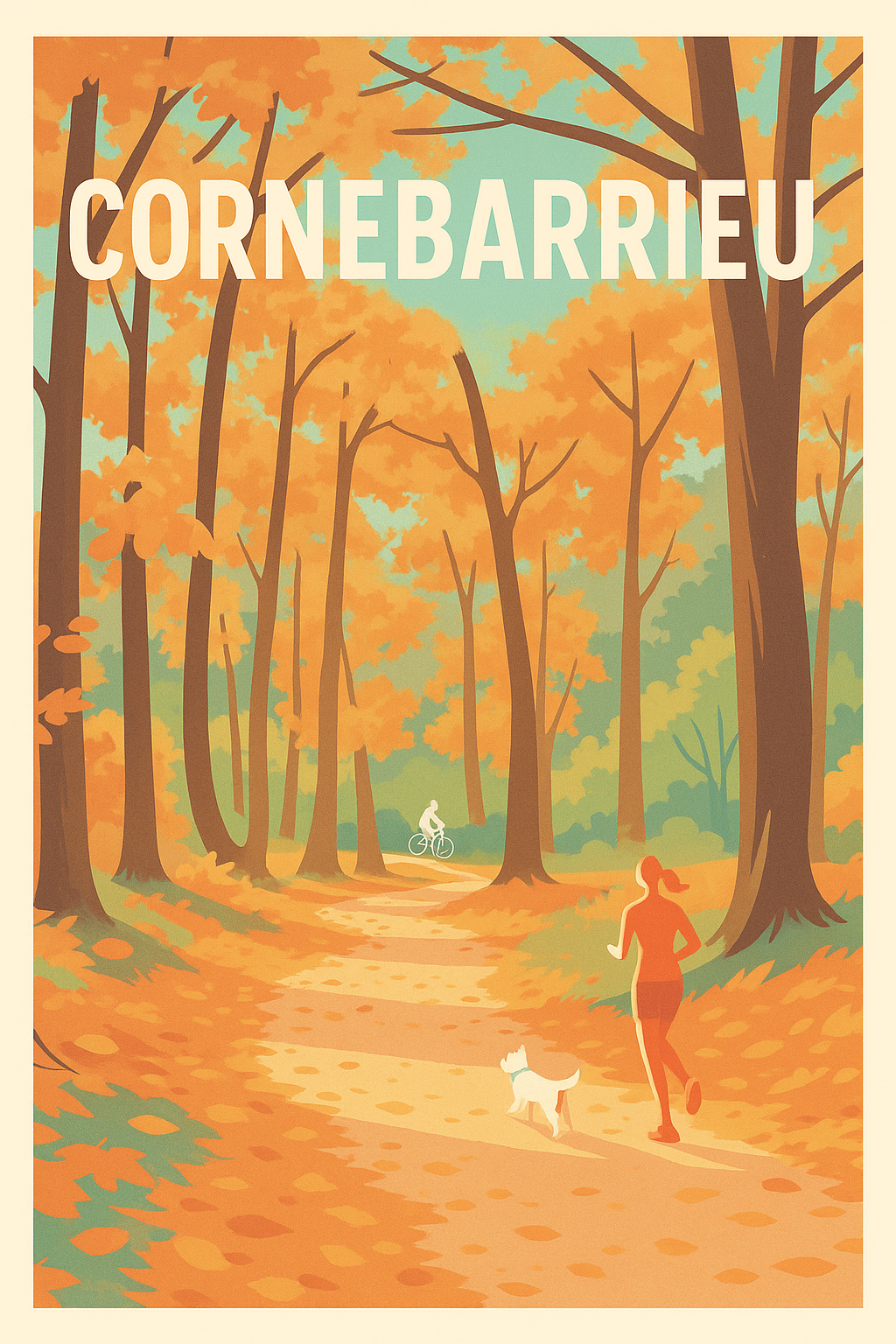 Affiche de Cornebarrieu - Promenade automnale en pleine nature
