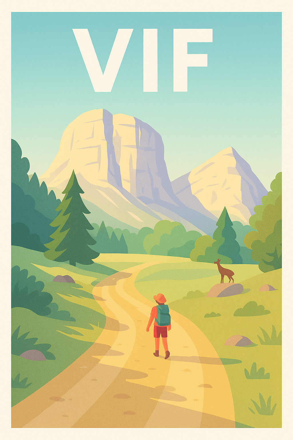 Affiche de Vif - Aventure et nature préservée