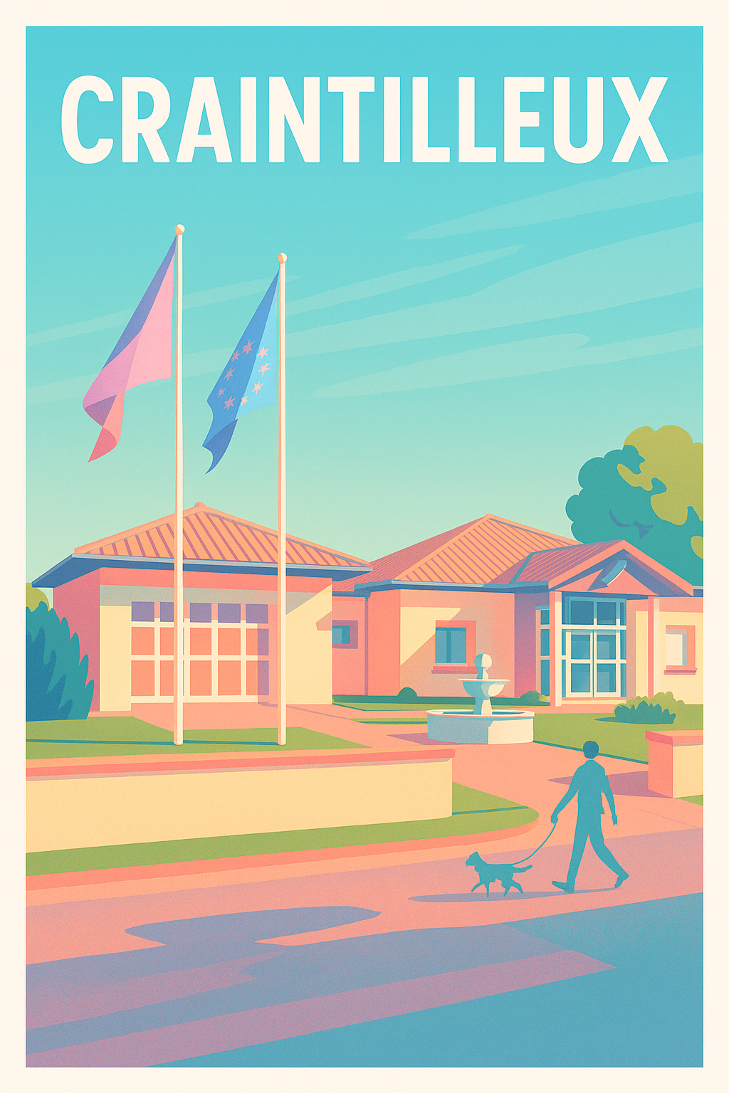 Affiche de Craintilleux - Charme et quiétude d'une ville paisible