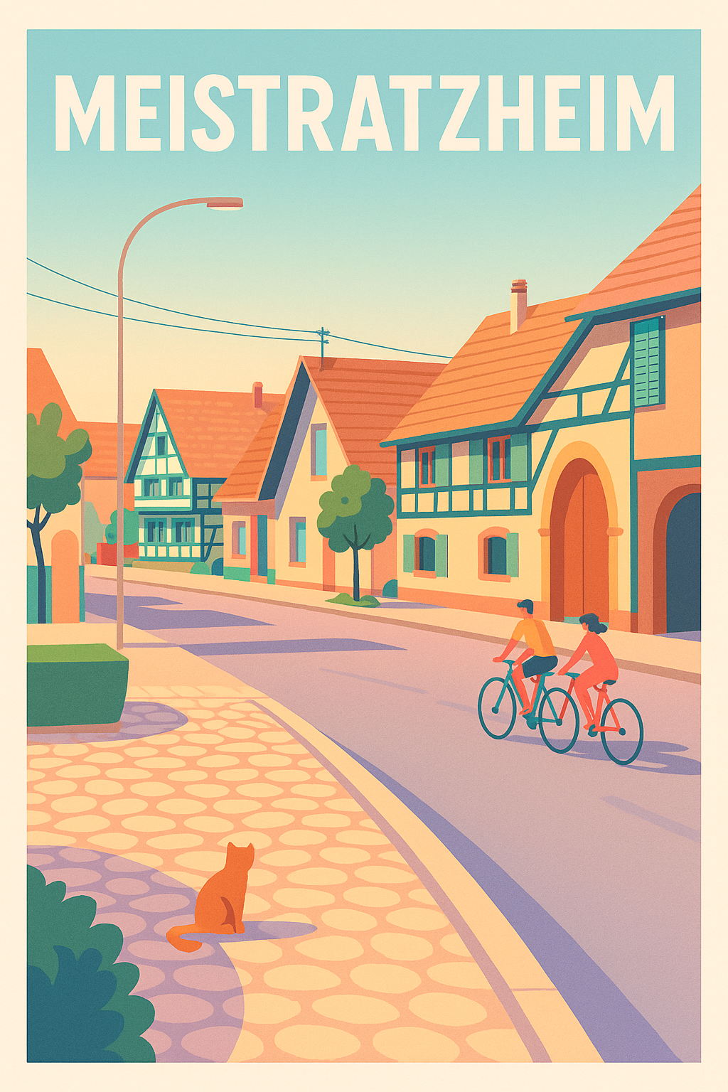 Affiche de Meistratzheim - Charme et douceur alsaciens en poster