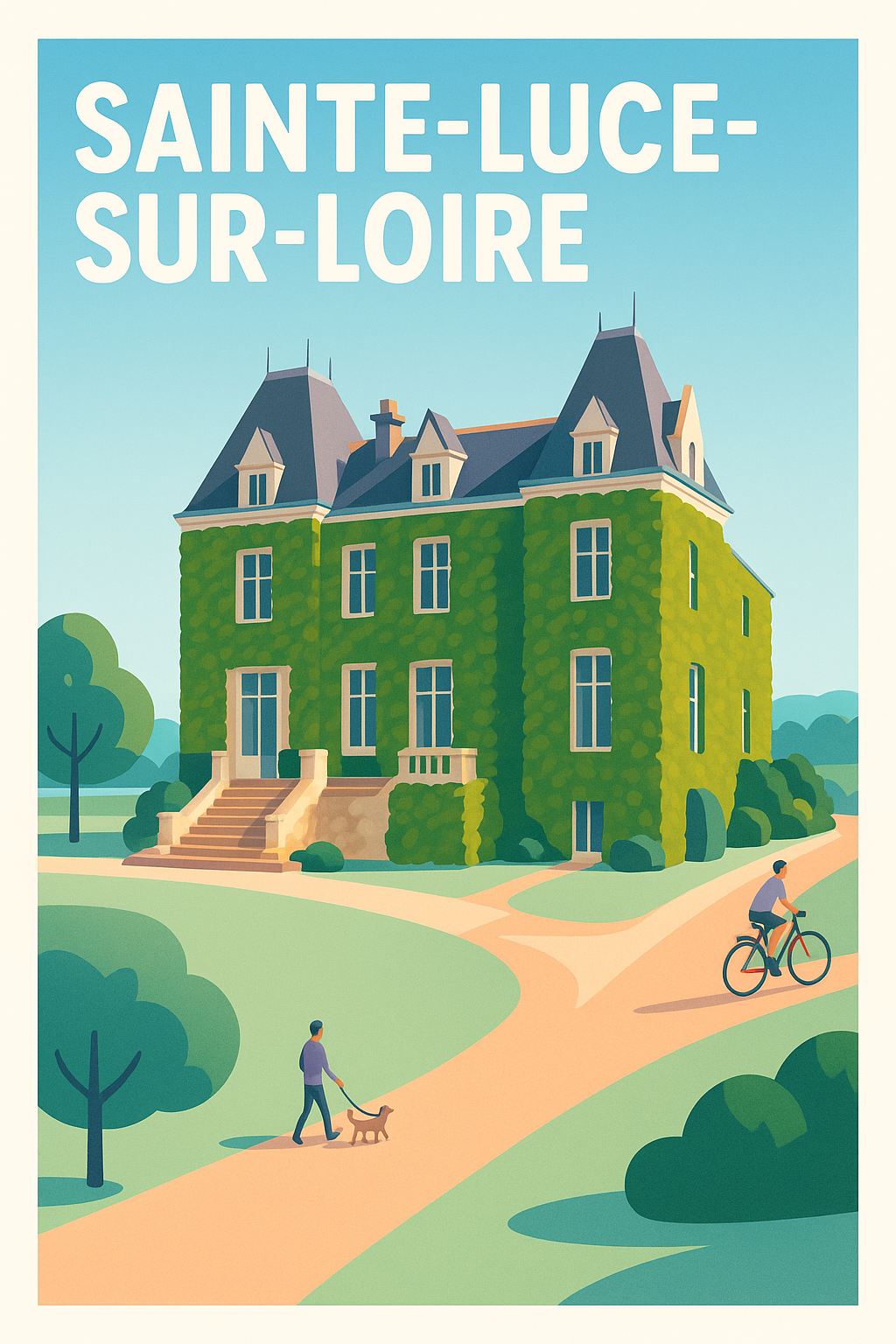 Affiche de Sainte-Luce-sur-Loire - Charme bucolique & élégance