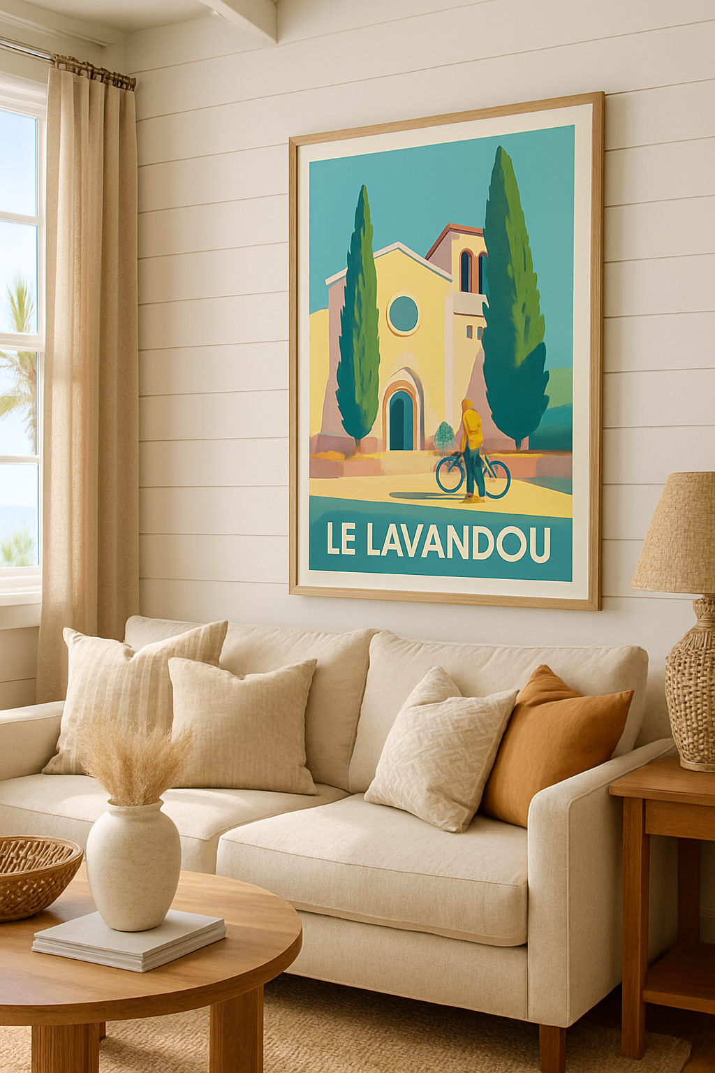 Mise en situation Affiche de Le Lavandou - Charme et sérénité méditerranéenne