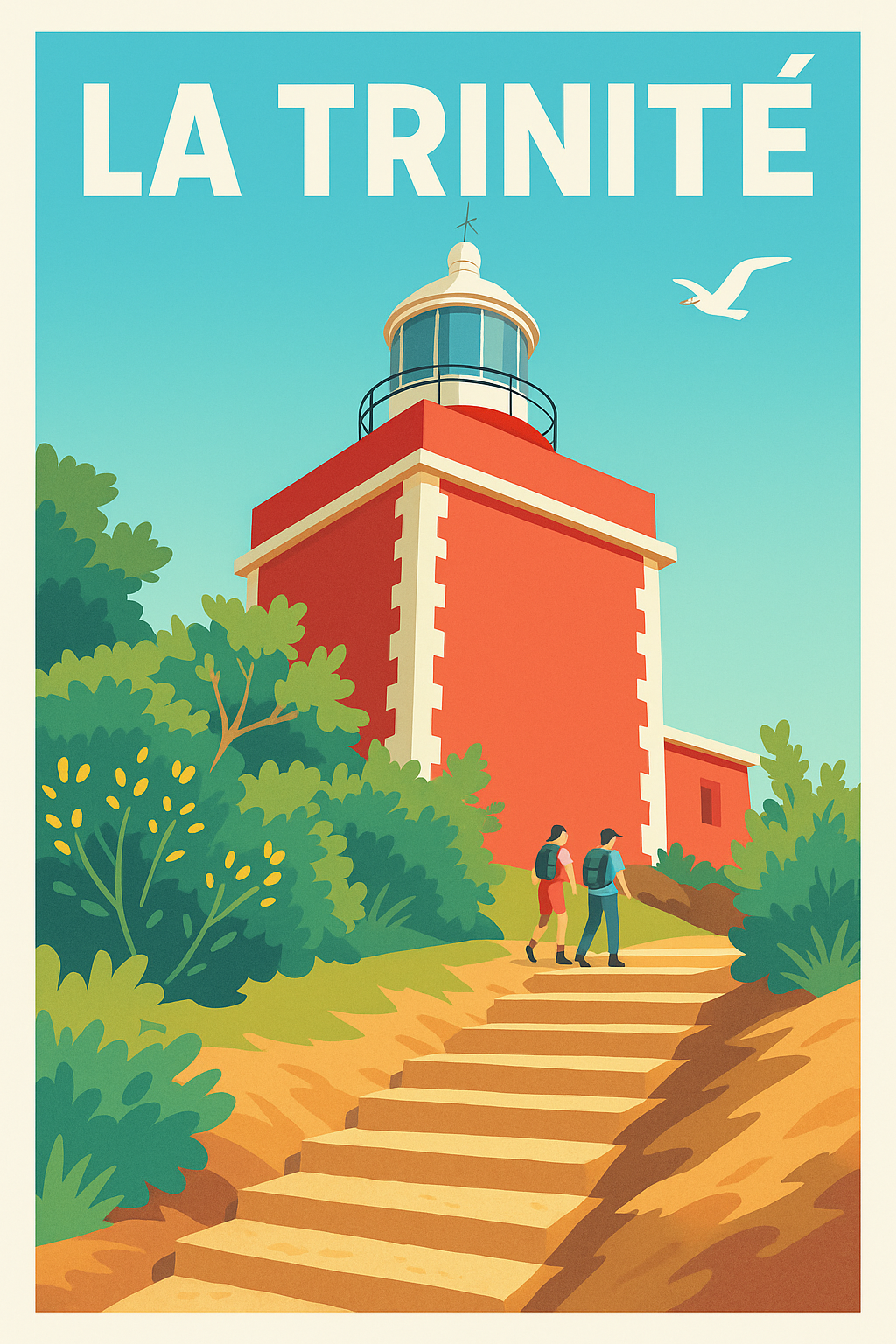 Affiche de La Trinité - Escapade au phare rouge
