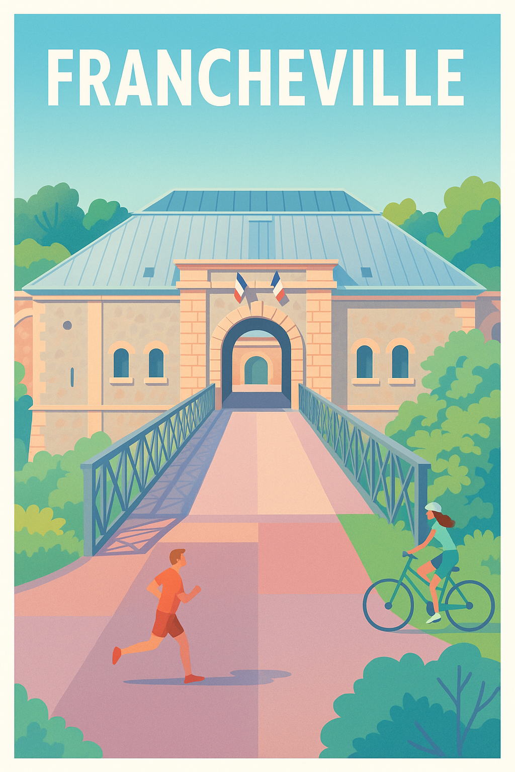 Affiche de Francheville - Charme et dynamisme en pleine nature