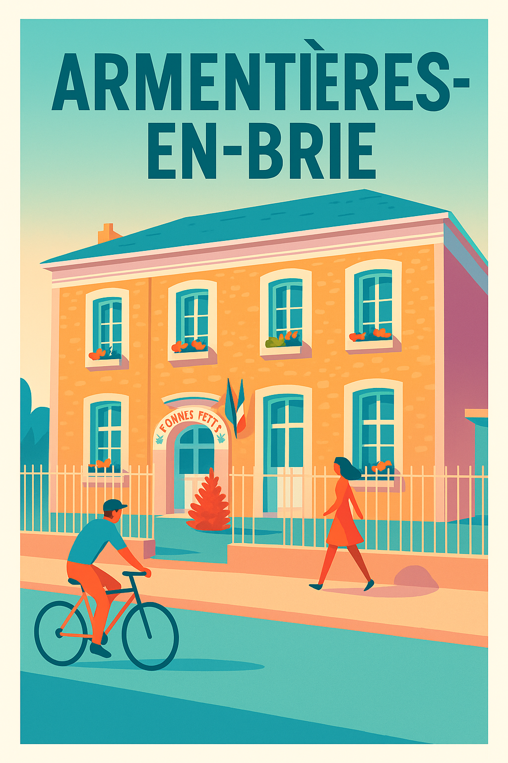 Affiche de Armentières-en-Brie - Un charme paisible au cœur de la Brie