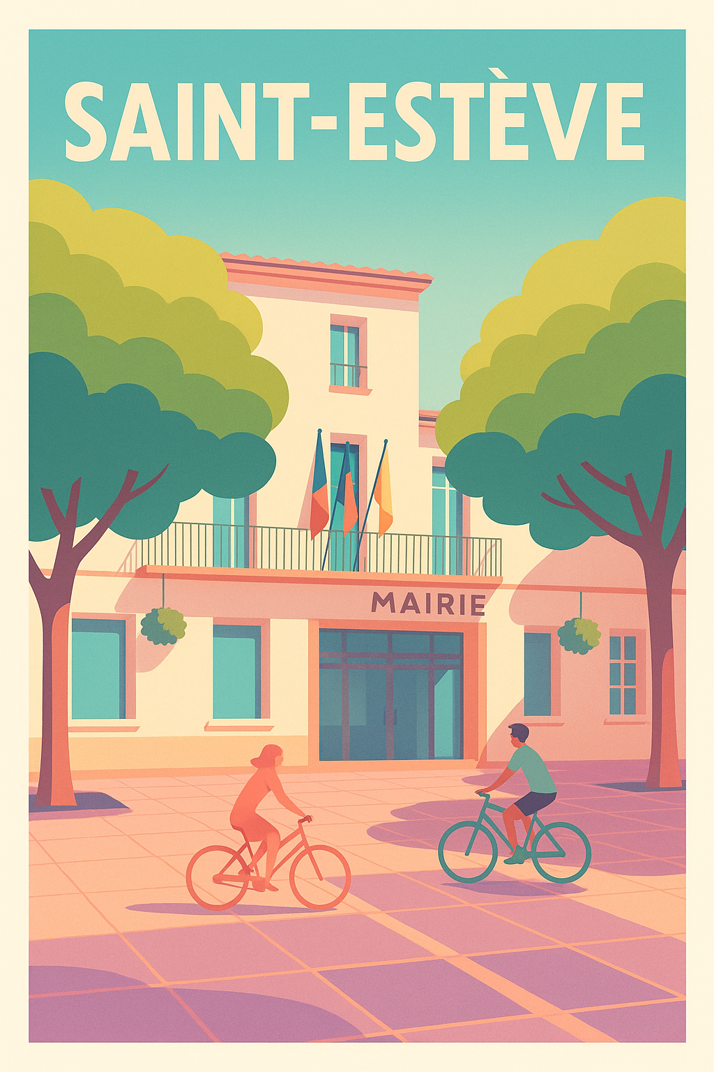 Affiche de Saint-Estève - Charme et douceur à la mairie