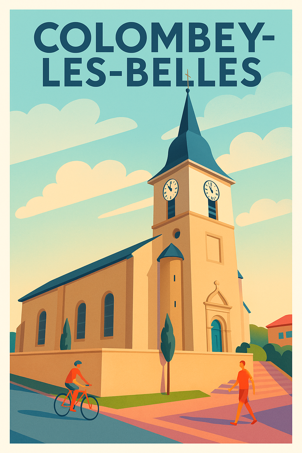 Affiche de Colombey-les-Belles - Charme et Sérénité au Cœur du Village