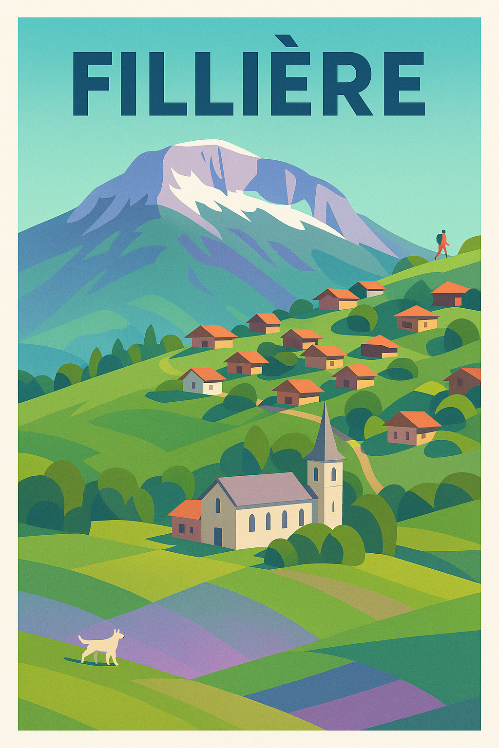 Affiche de Filliere - Harmonie des Montagnes et Vallées