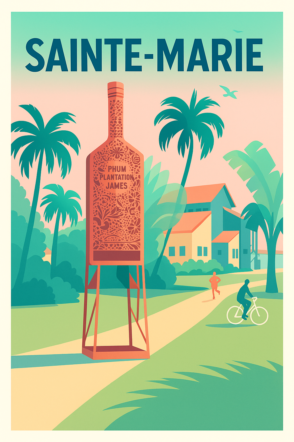 Affiche de Sainte-Marie - Un souffle tropical et artisanal