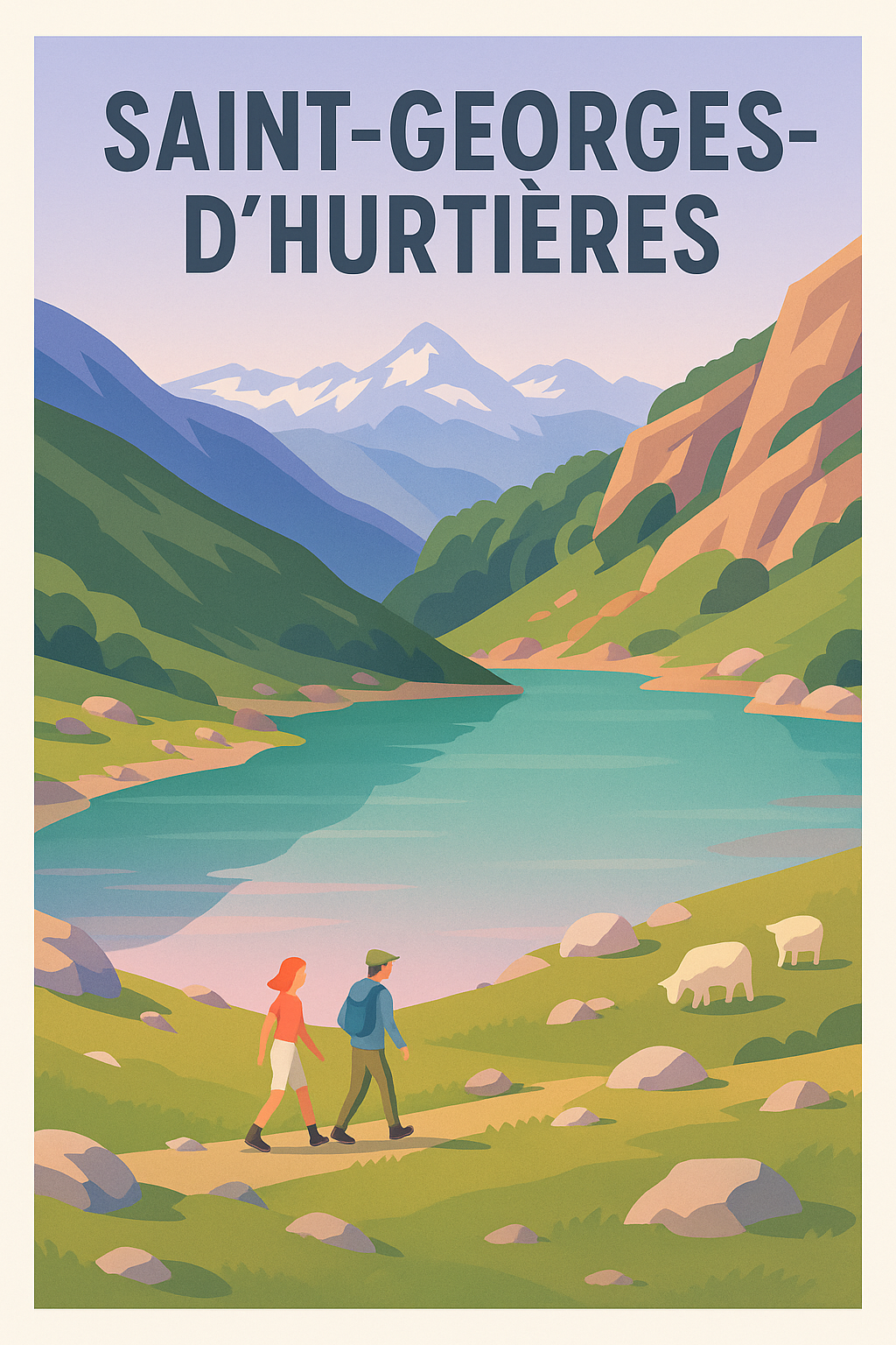 Affiche de Saint-Georges-d'Hurtières - Évasion Nature au Cœur des Alpes