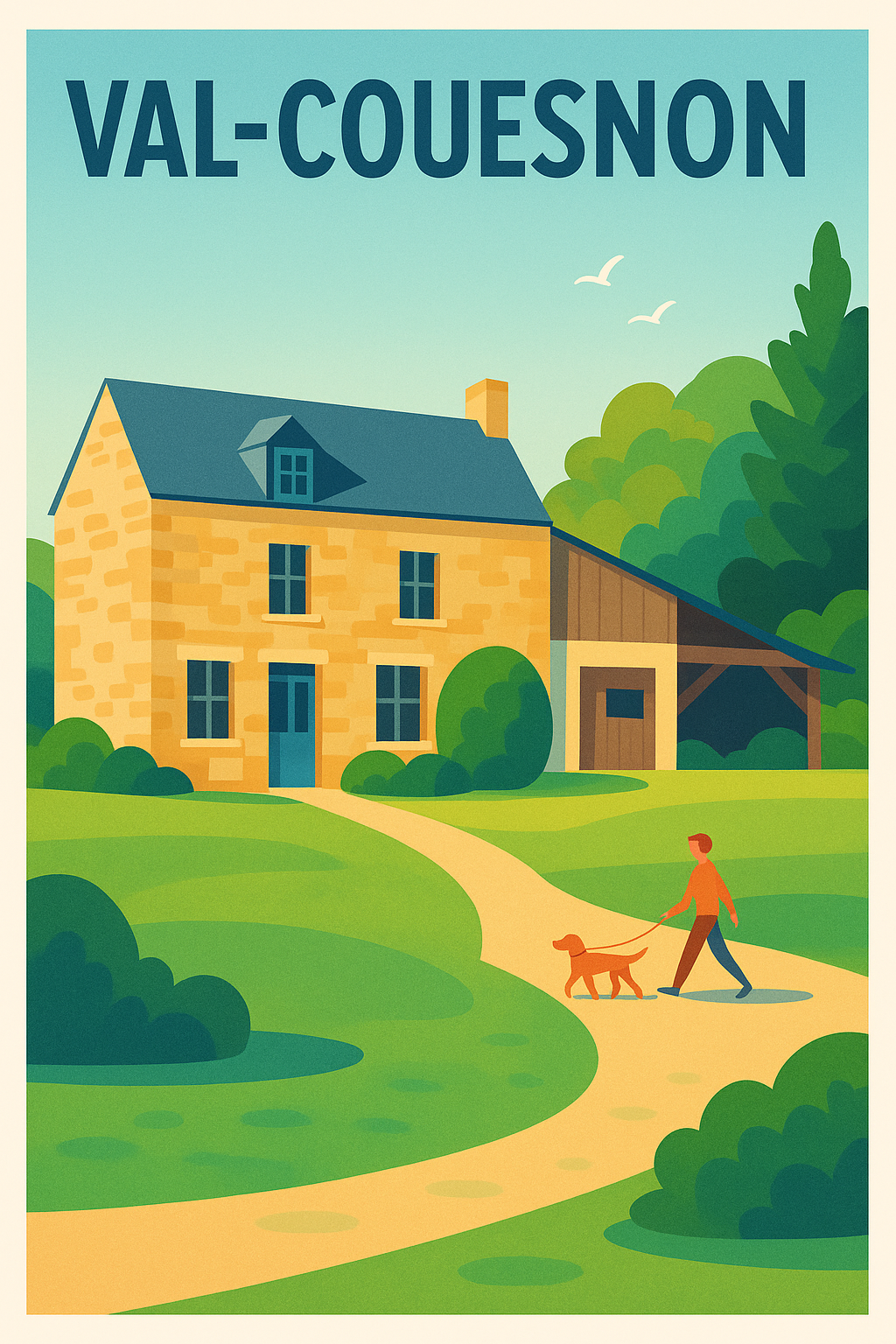 Affiche de Val-Couesnon - Charme et sérénité en campagne