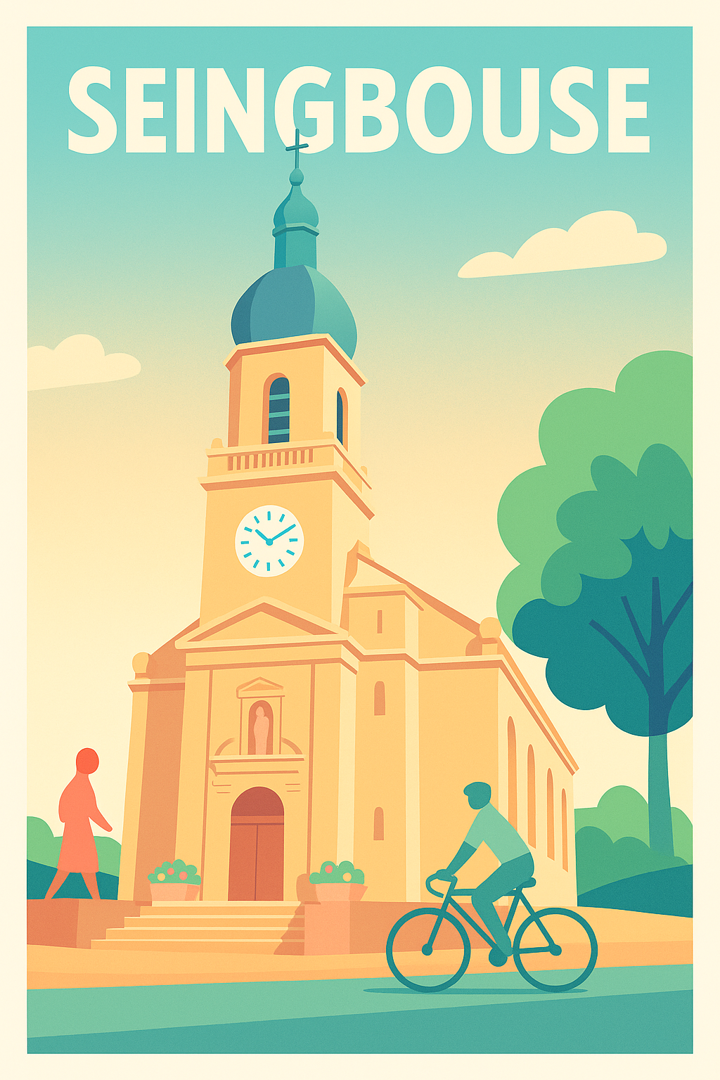 Affiche de Seingbouse - Charme paisible au cœur du village
