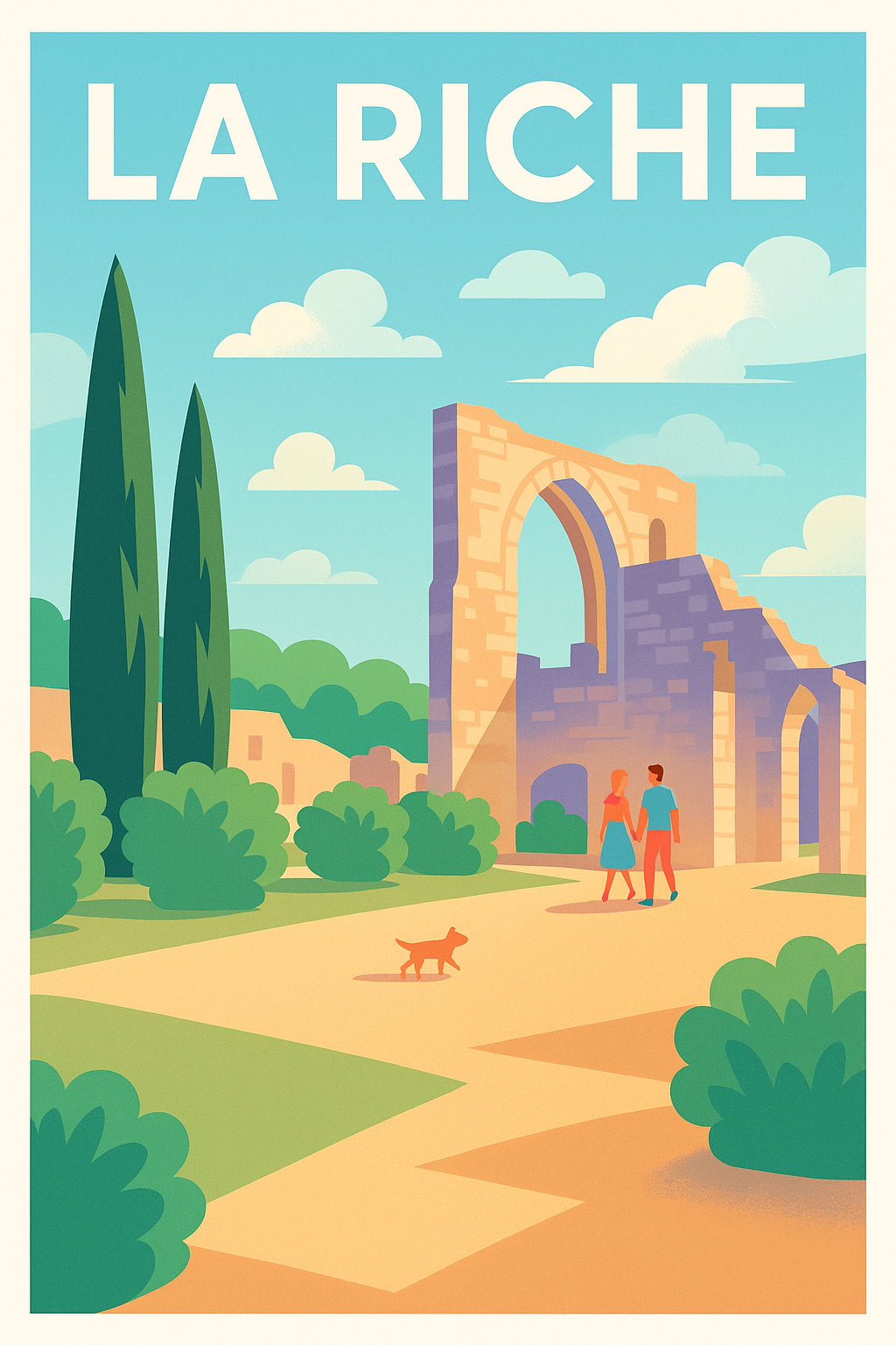 Affiche de La Riche - Escapade au cœur des ruines historiques