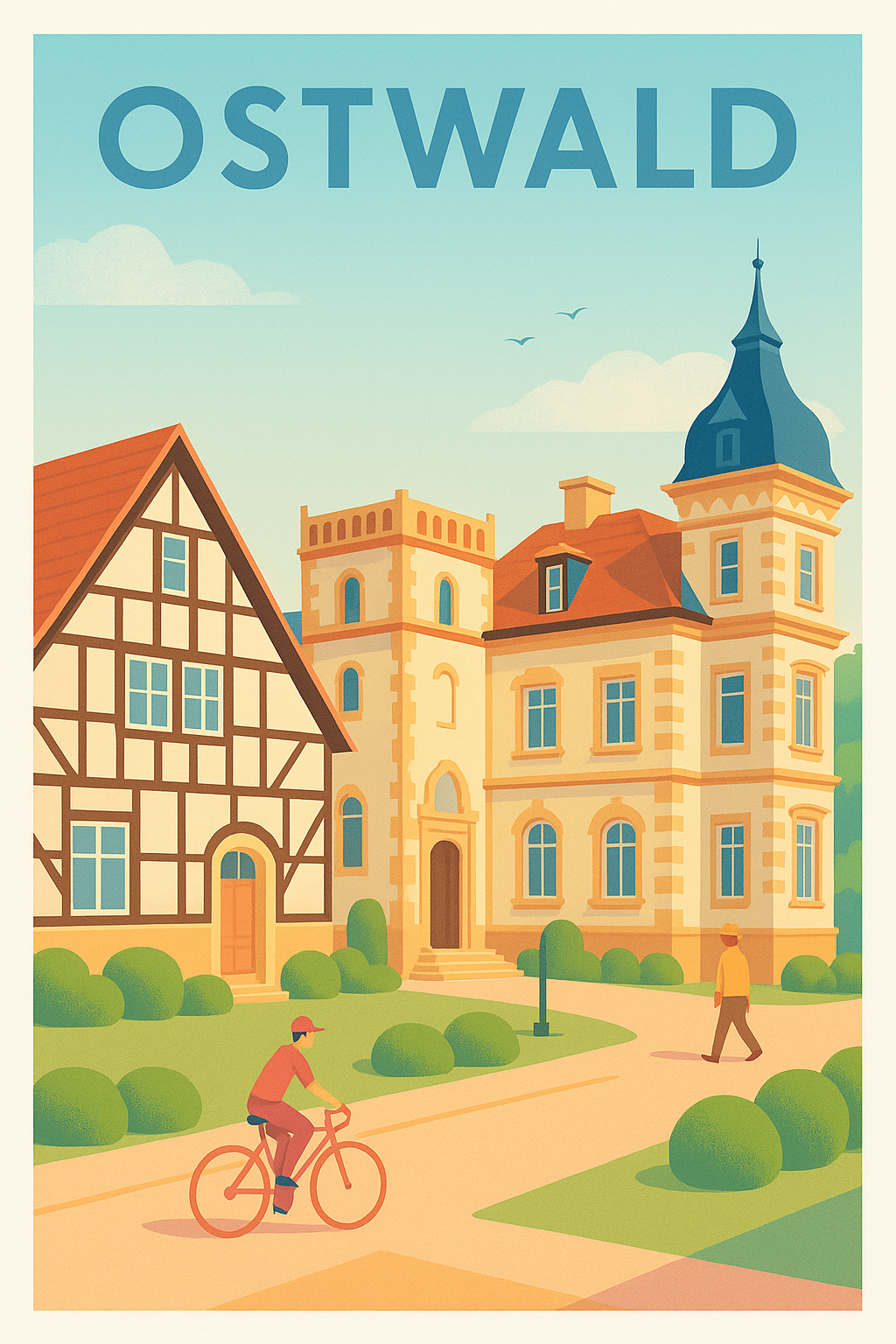 Affiche de Ostwald - Charme et sérénité en Alsace