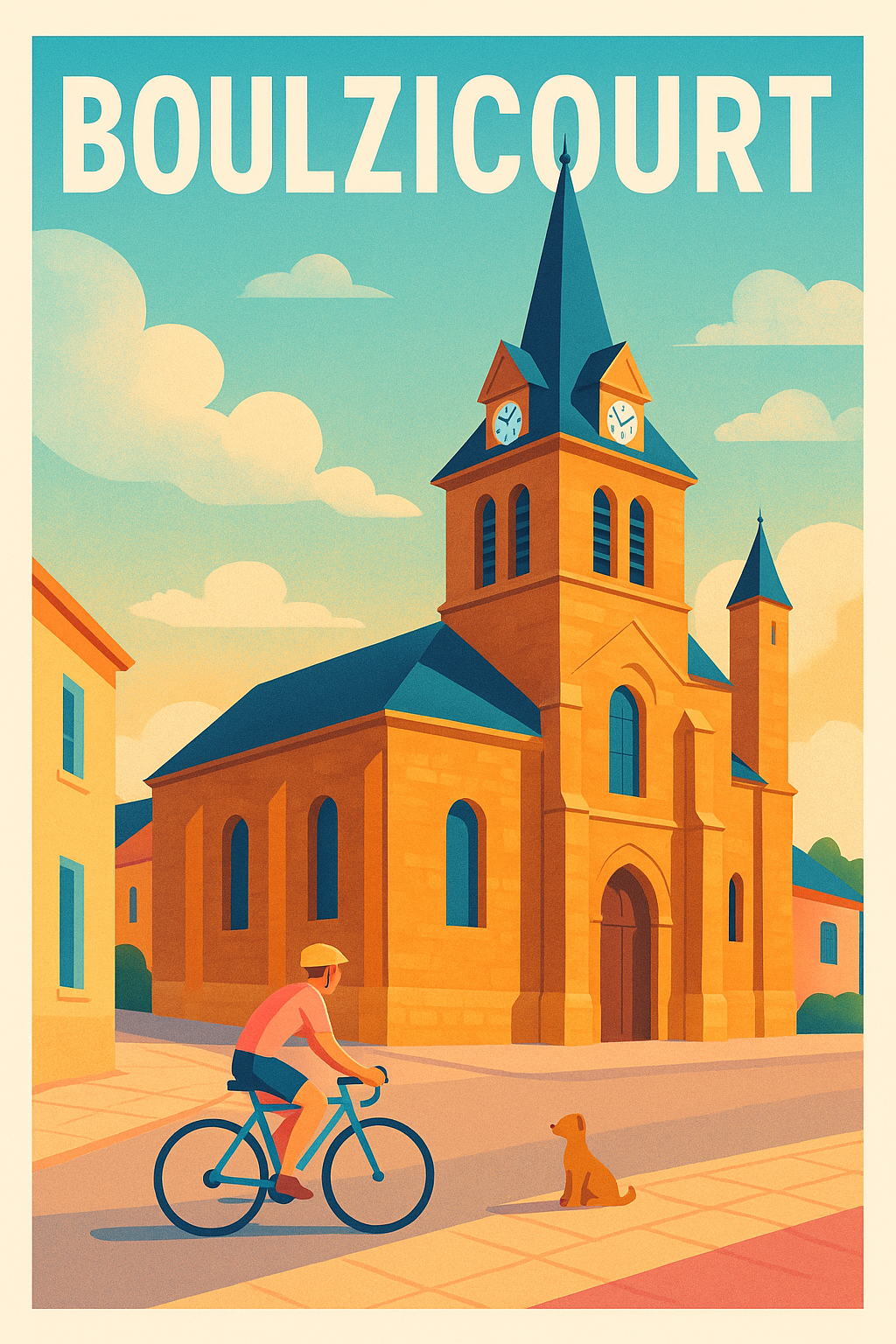 Affiche de Boulzicourt - Charme paisible au cœur du village